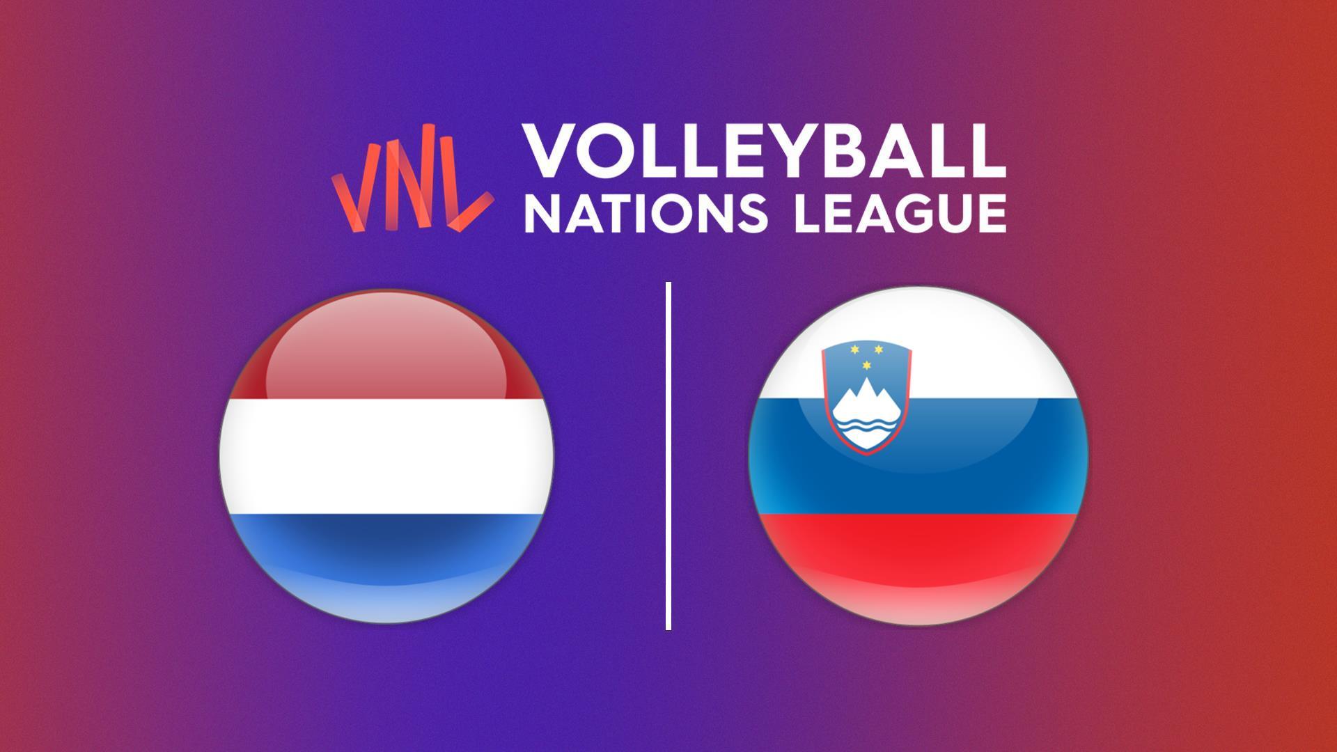 Волейбол. Лига наций. Мужчины. Нидерланды - Словения (volejbol-liga-natsij-muzhchiny-niderlandy-slovenija) Спорт