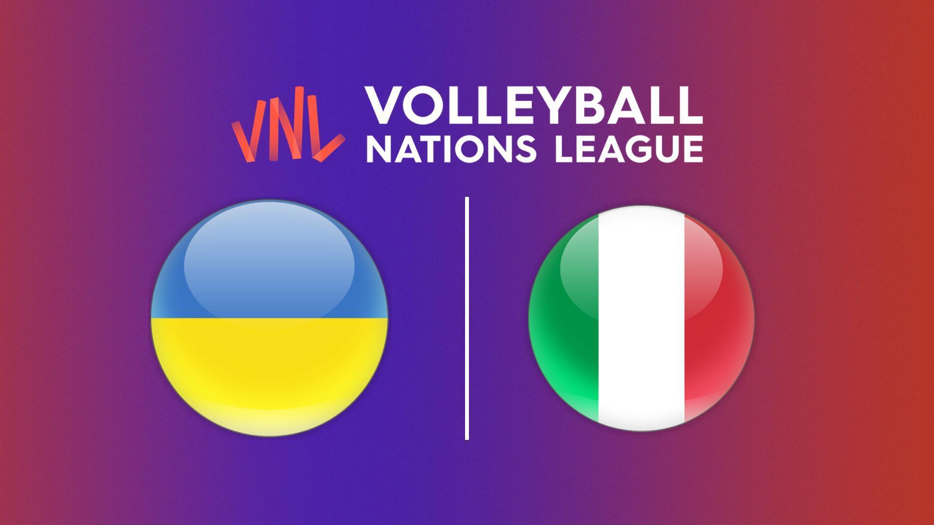 Волейбол. Лига наций. Мужчины. Украина - Италия (volejbol-liga-natsij-muzhchiny-ukraina-italija) Спорт