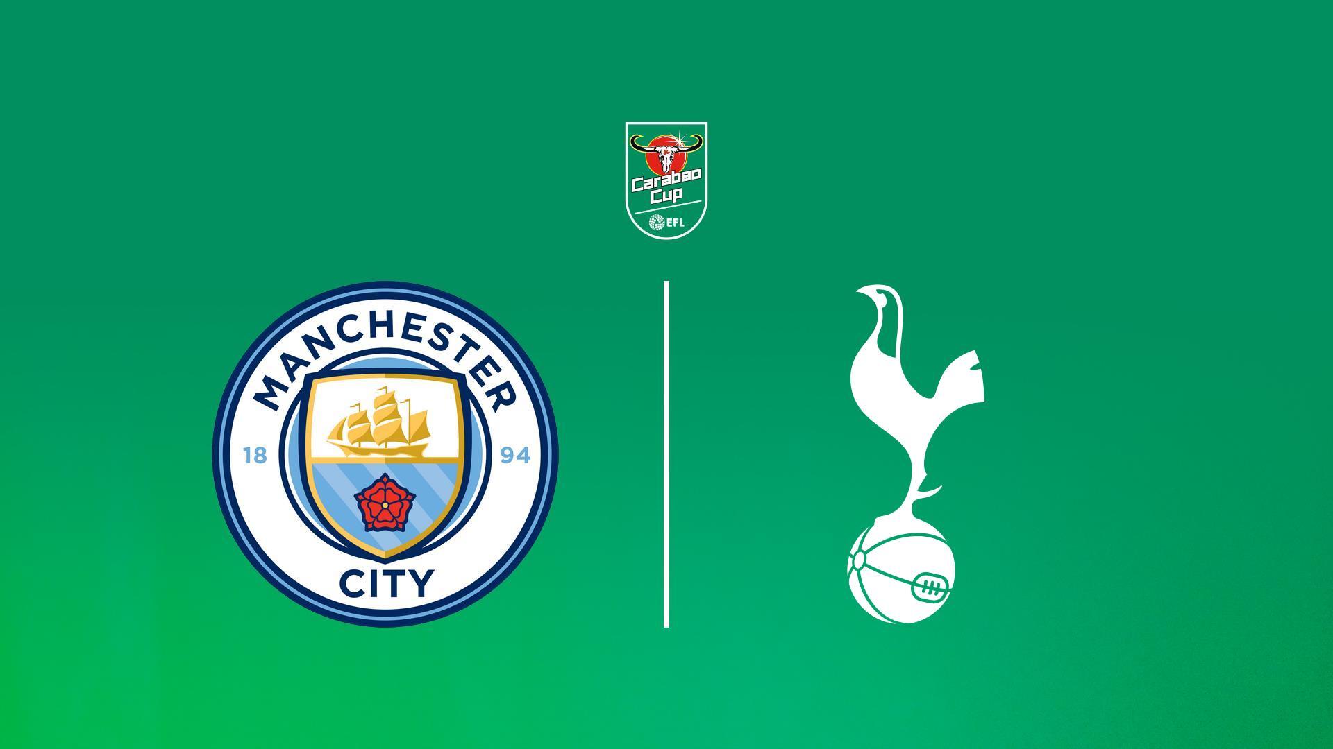 EFL Cup Manchester City v Tottenham Hotspur (efl-cup-manchester-city-v-tottenham-hotspur) Спорт