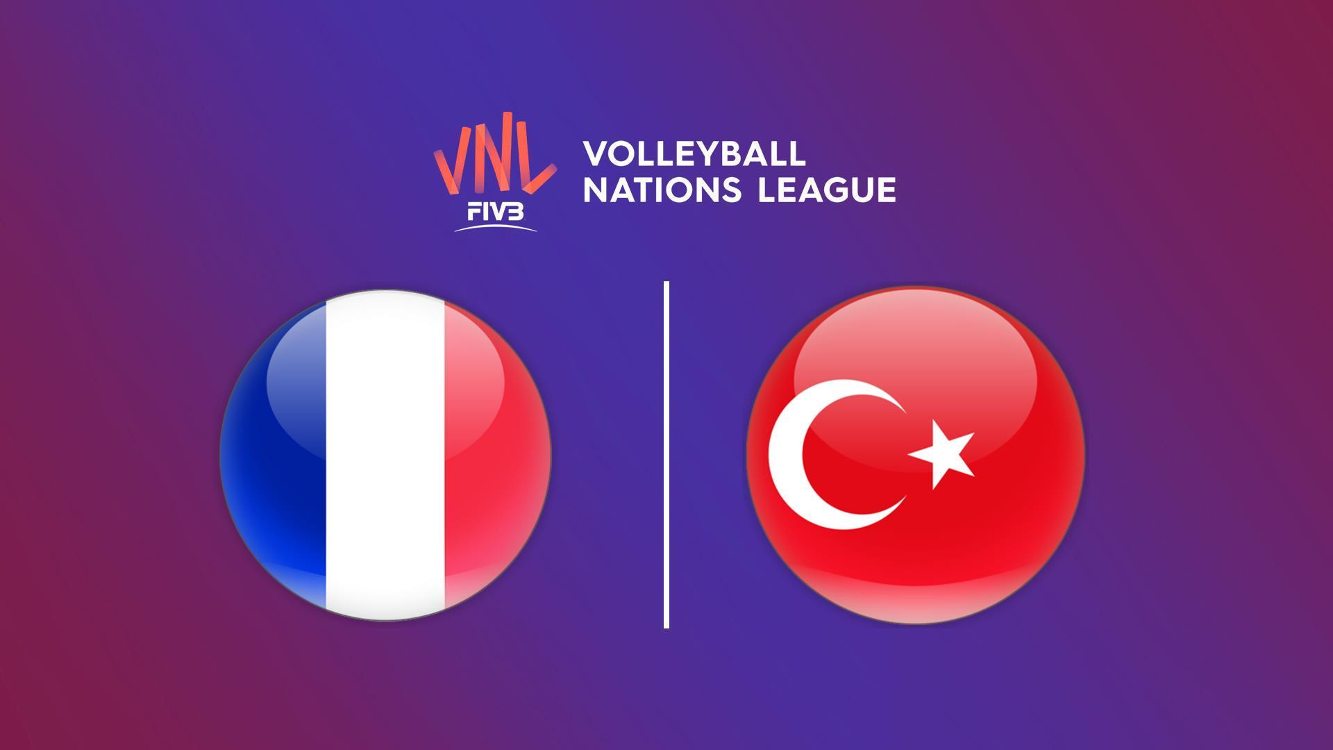 Волейбол. Ұлттар лигасы 2025 FIVB, Франция - Түркия, әйелдер (volejbol-lttar-ligasy-2025-fivb-frantsija-trkija-jelder) Спорт