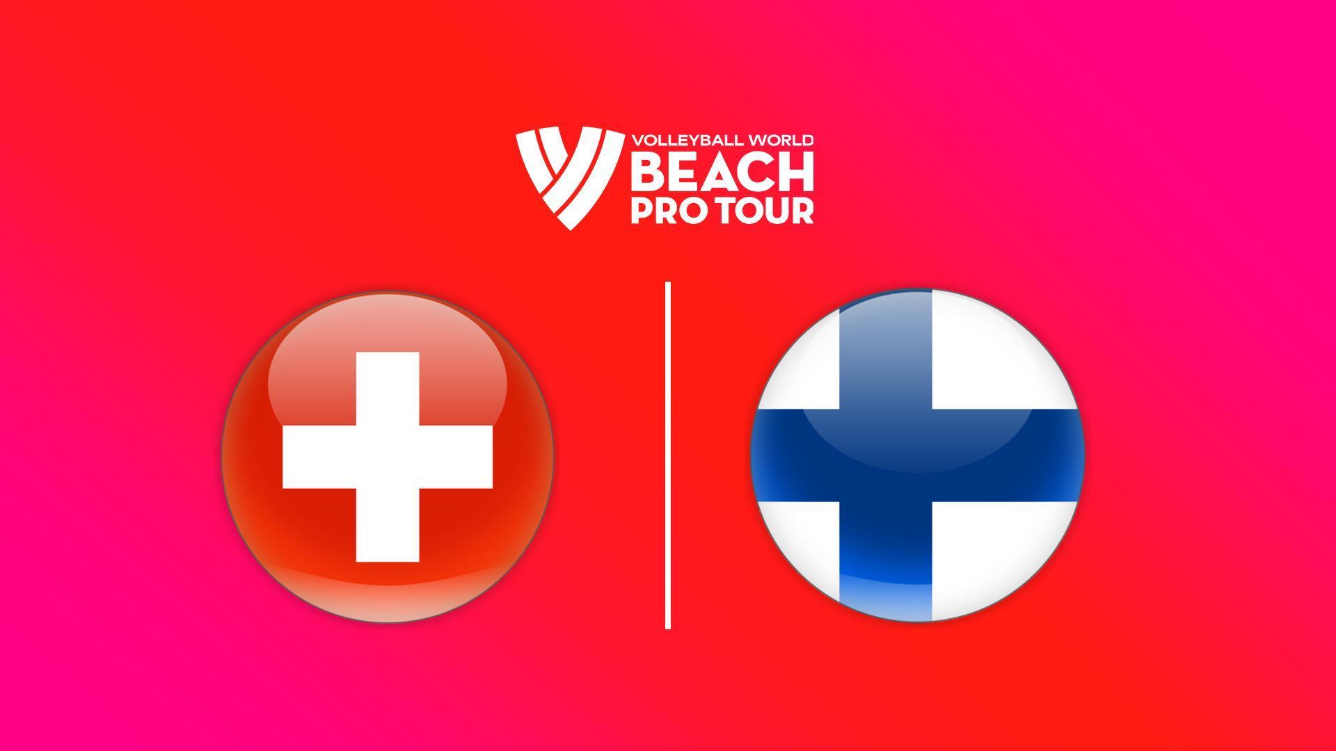 Пляжный волейбол. Pro Tour. Elite16 Gstaad, Швейцария - Финляндия, женщины (pljazhnyj-volejbol-pro-tour-elite16-gstaad-shvejtsarija-finljandija-zhenschiny) Спорт