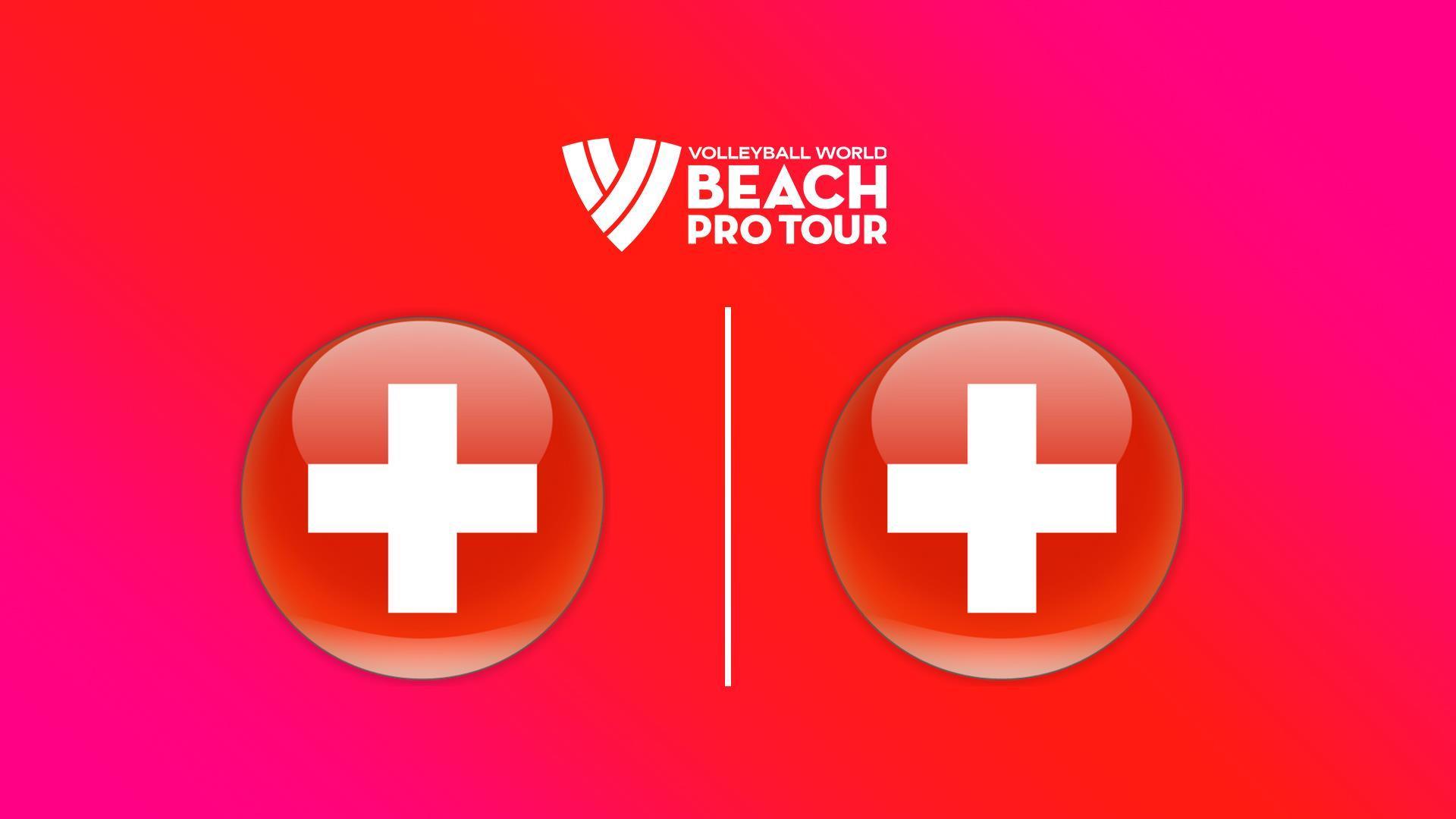 Пляжный волейбол. Pro Tour. Elite16 Gstaad, Швейцария - Швейцария, женщины (pljazhnyj-volejbol-pro-tour-elite16-gstaad-shvejtsarija-shvejtsarija-zhenschiny) Спорт