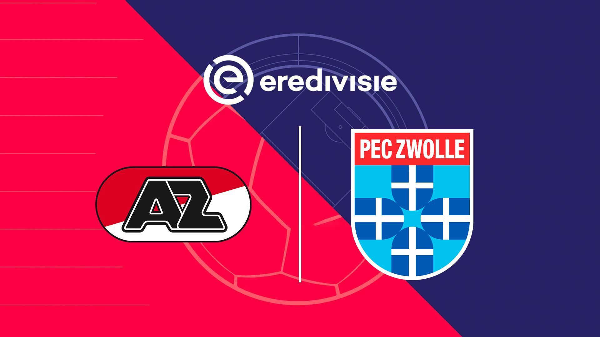 Футбол. Чемпионат Нидерландов.АЗ Алкмар - Зволле (futbol-chempionat-niderlandovaz-alkmar-zvolle) Спорт