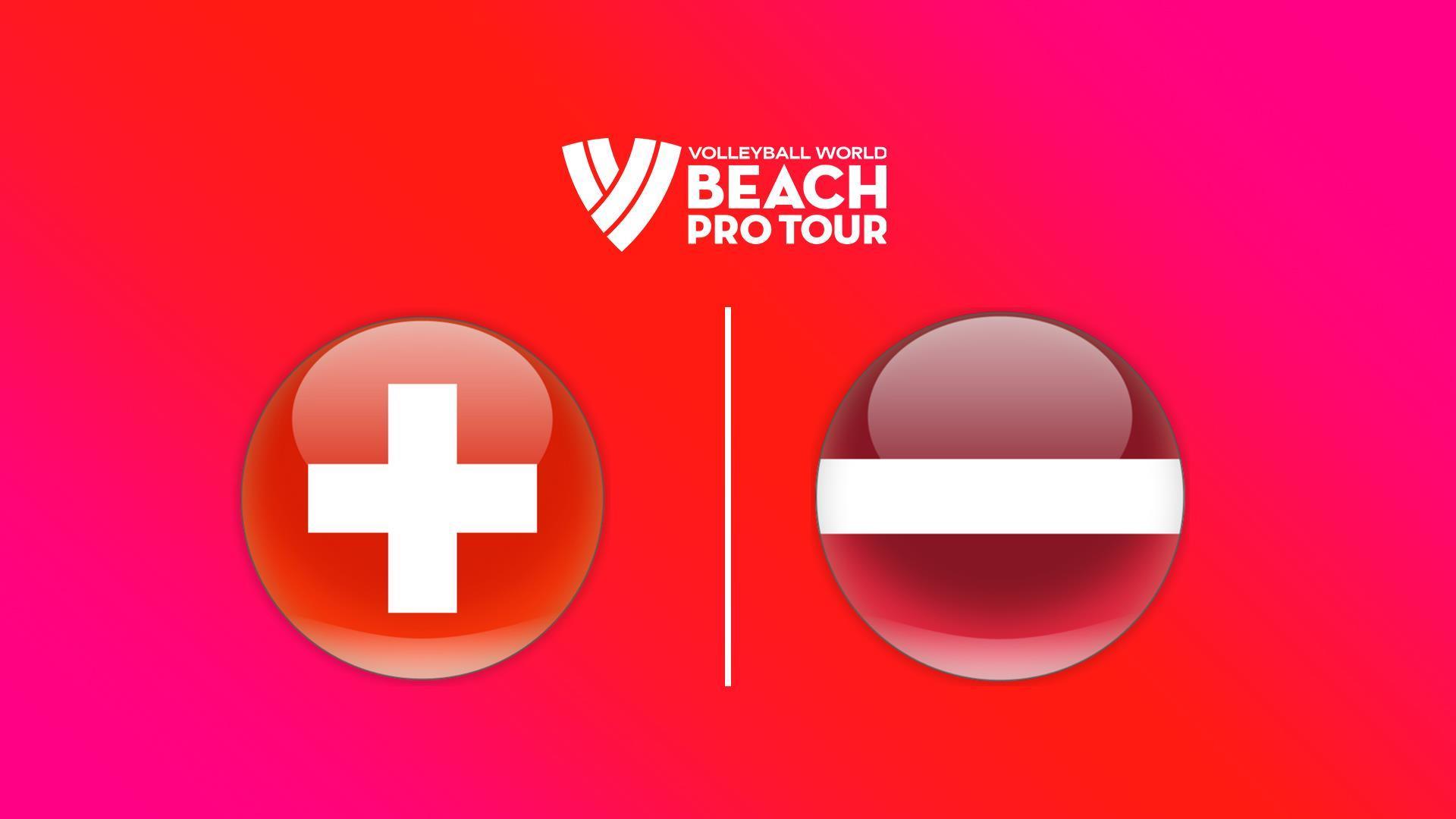 Пляжный волейбол. Pro Tour. Elite16 Gstaad, Швейцария - Латвия, женщины (pljazhnyj-volejbol-pro-tour-elite16-gstaad-shvejtsarija-latvija-zhenschiny) Спорт