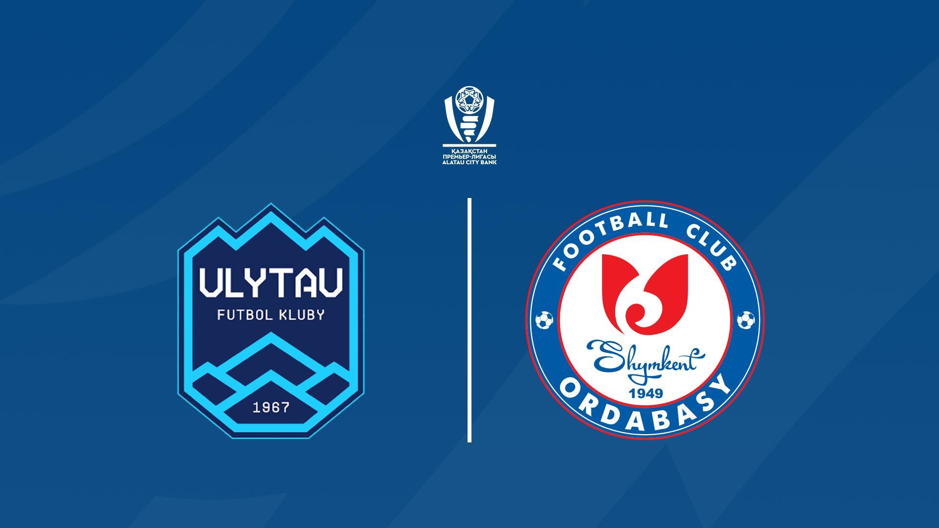 Футбол. Қазақстан Премьер-Лигасы Ұлытау - Ордабасы (futbol-azastan-premer-ligasy-lytau-ordabasy) Спорт