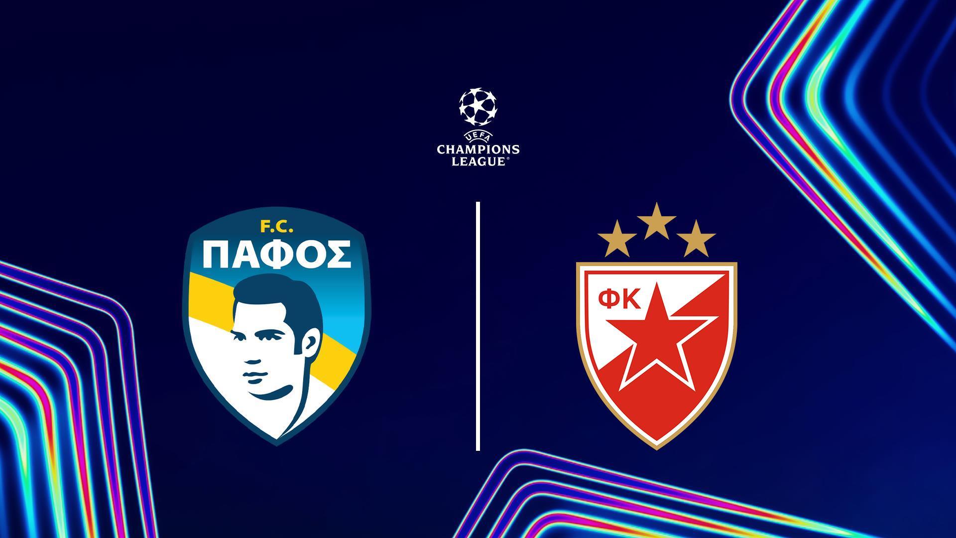 Футбол. УЕФА чемпиондар лигасы. Плей-офф кезеңі. «Пафос» (Кипр) – «Црвена Звезда» (Сербия) (futbol-uefa-chempiondar-ligasy-plej-off-keze-pafos-kipr-tsrvena-zvezda-serbija) Спорт