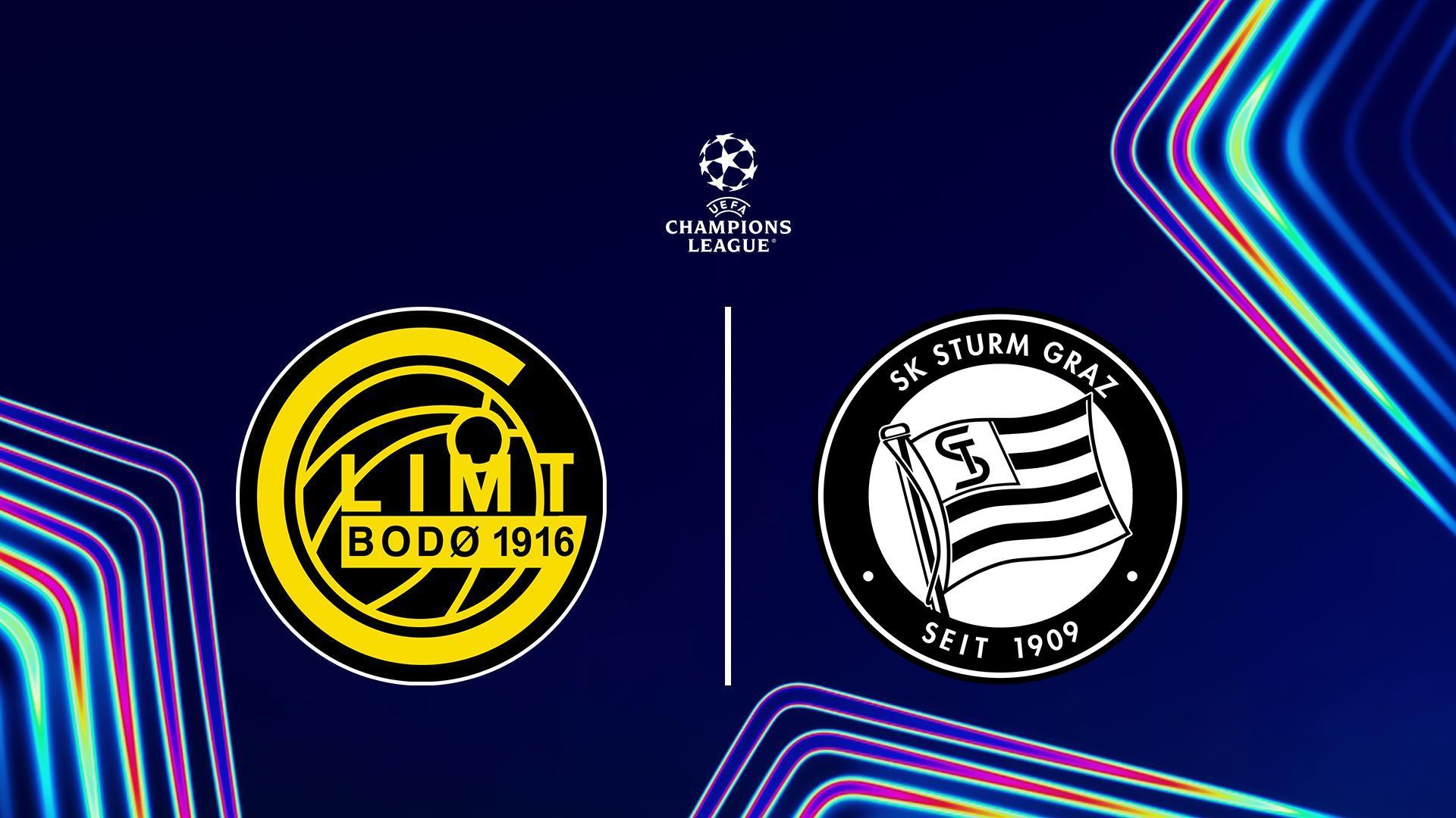 Футбол. Лига чемпионов УЕФА, плей-офф, Буде-Глимт - Штурм (futbol-liga-chempionov-uefa-plej-off-bude-glimt-shturm) Спорт
