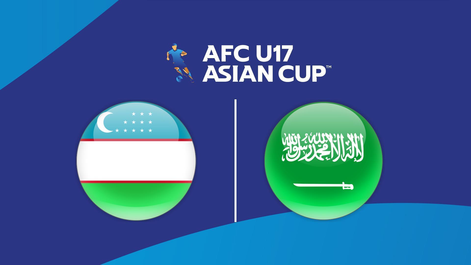 Футбол. АФК, U17 Азия кубогы, финал, Өзбекстан - Сауд Арабиясы (futbol-afk-u17-azija-kubogy-final-zbekstan-saud-arabijasy) Спорт