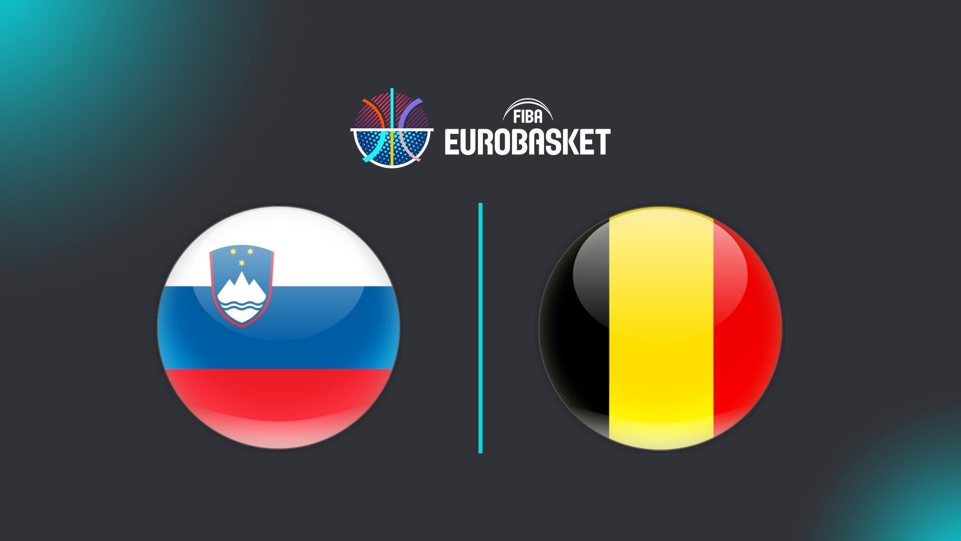 Словения - Бельгия. Баскетбол. Чемпионат Европы (slovenija-belgija-basketbol-chempionat-evropy) Спорт