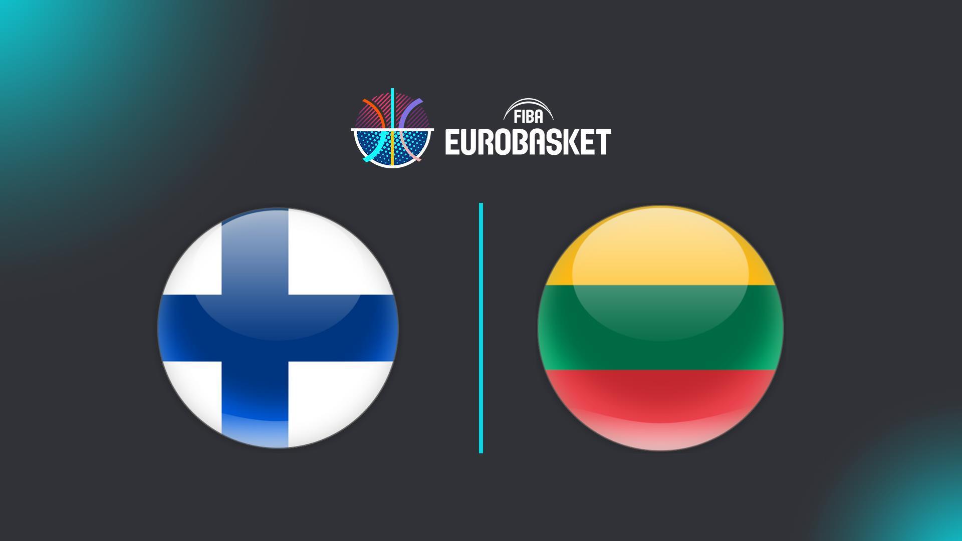 Баскетбол. ФИБА Евробаскет 2025, Финляндия - Литва, ерлер (basketbol-fiba-evrobasket-2025-finljandija-litva-erler) Спорт