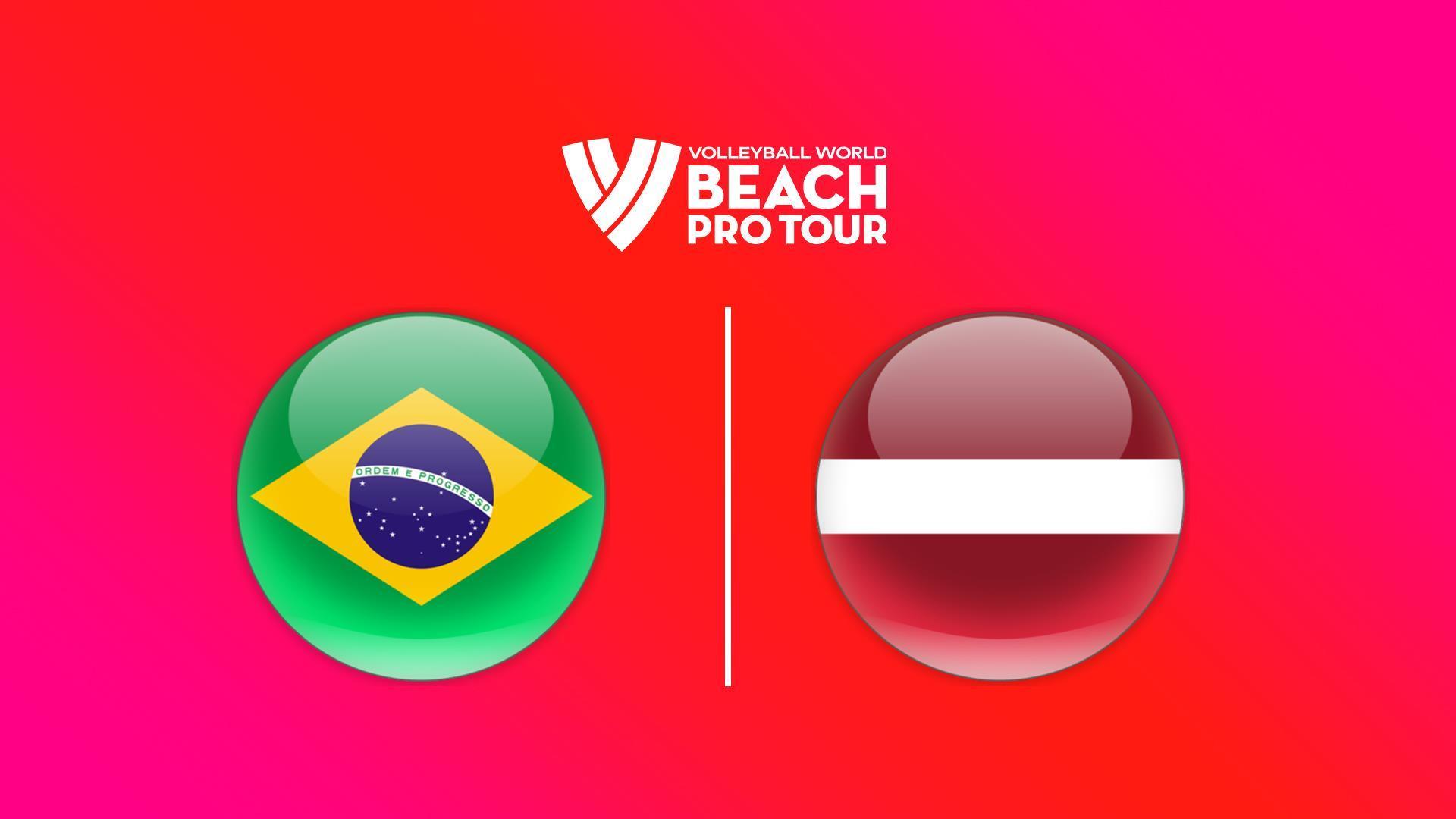 Пляжный волейбол. Pro Tour. Elite16 Montreal, за 3-е место, Бразилия - Латвия, женщины (pljazhnyj-volejbol-pro-tour-elite16-montreal-za-3-e-mesto-brazilija-latvija-zhenschiny) Спорт