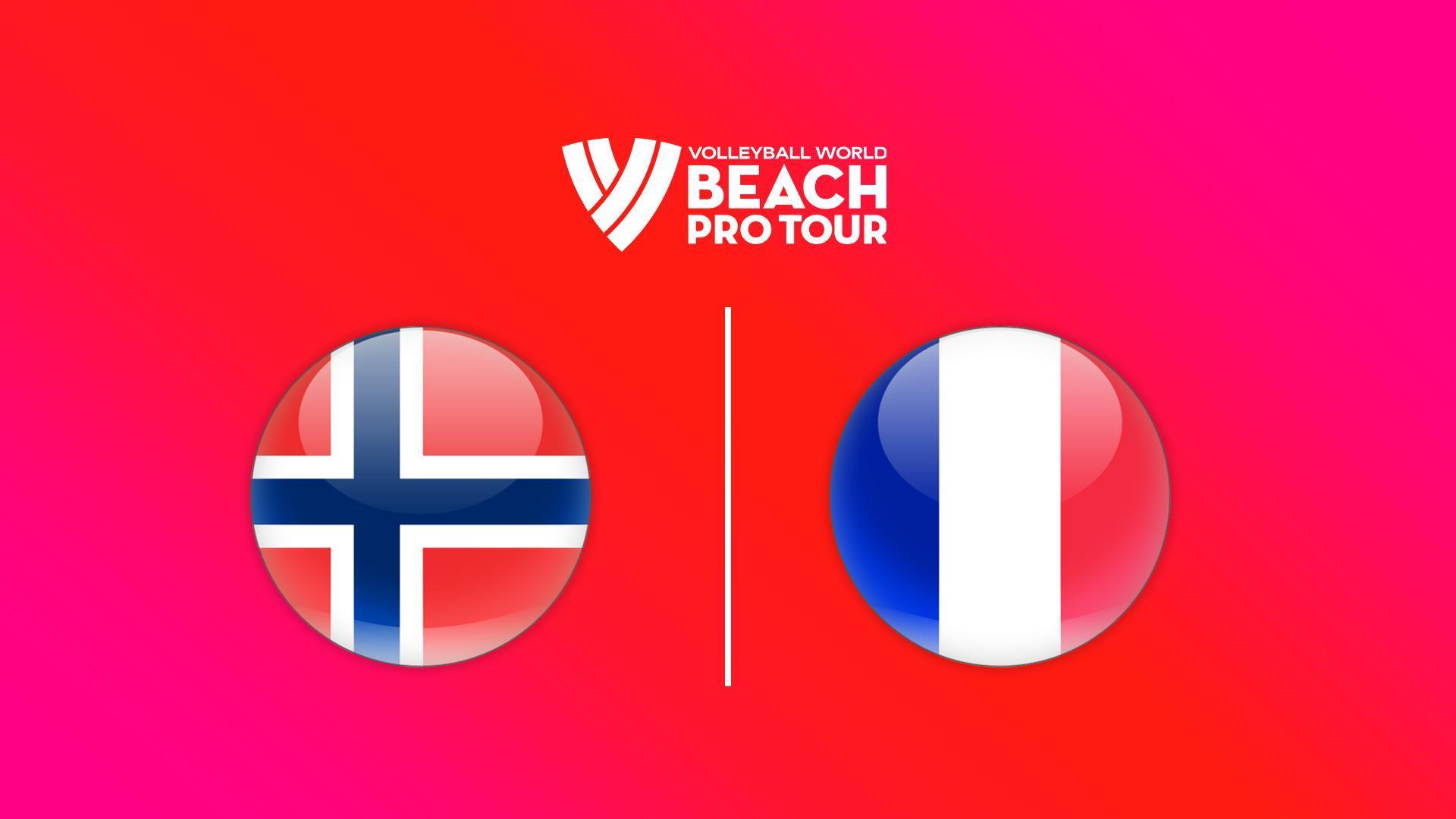 Жағажай волейбол. Pro Tour. Elite16 Hamburg, Норвегия - Франция, ерлер (zhaazhaj-volejbol-pro-tour-elite16-hamburg-norvegija-frantsija-erler) Спорт