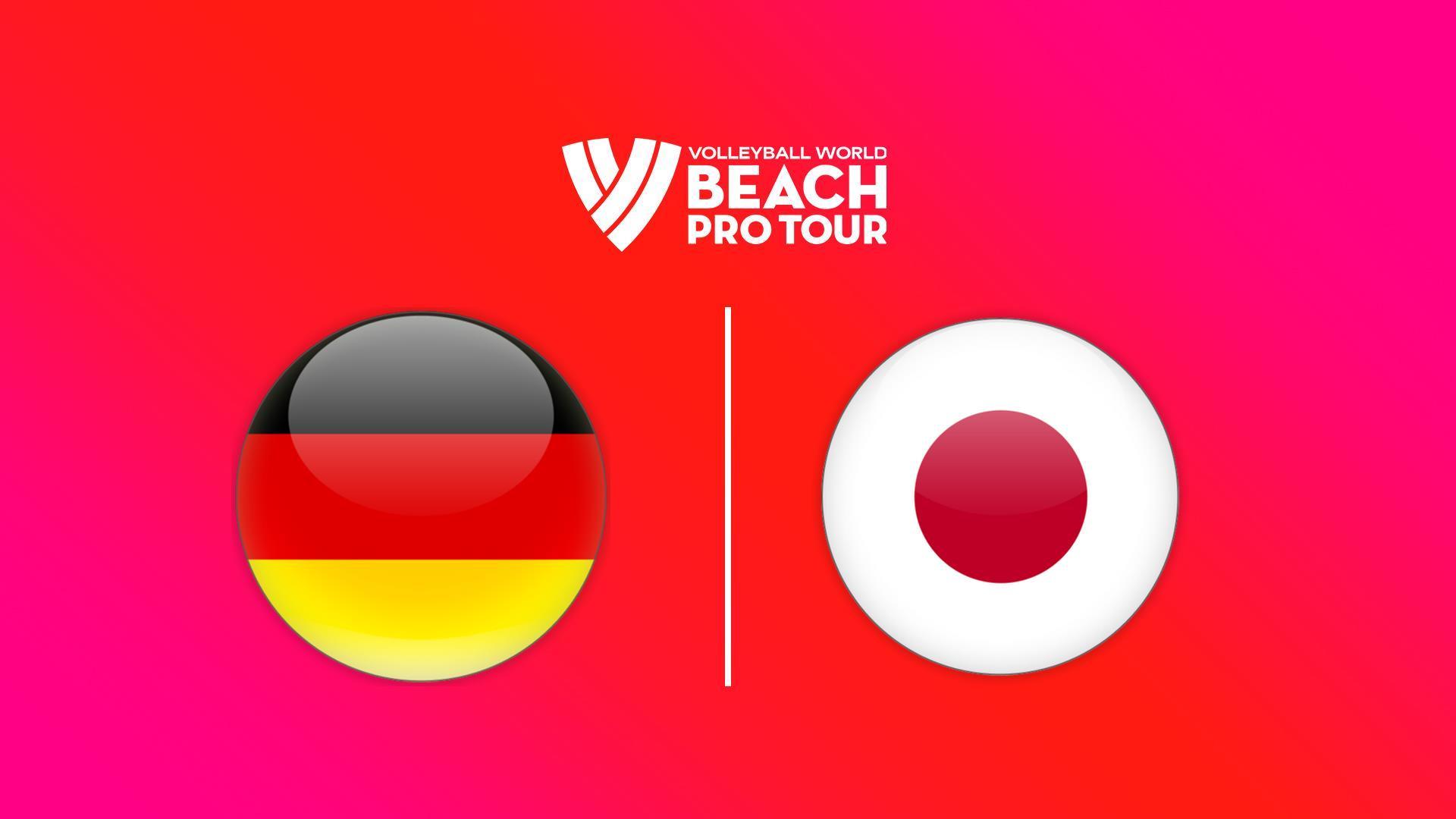 Пляжный волейбол. Pro Tour. Elite16 Hamburg, Германия - Япония, женщины (pljazhnyj-volejbol-pro-tour-elite16-hamburg-germanija-japonija-zhenschiny) Спорт