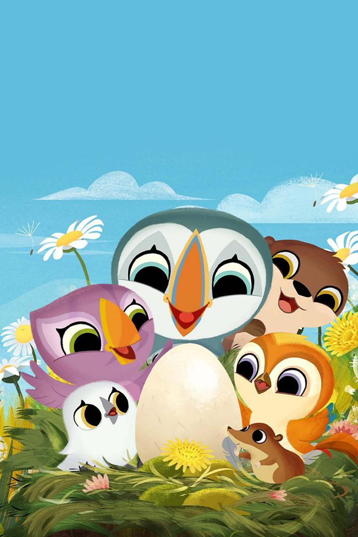 Puffin Rock And the new friends (puffin-rock-and-the-new-friends) Мультфильм 2023