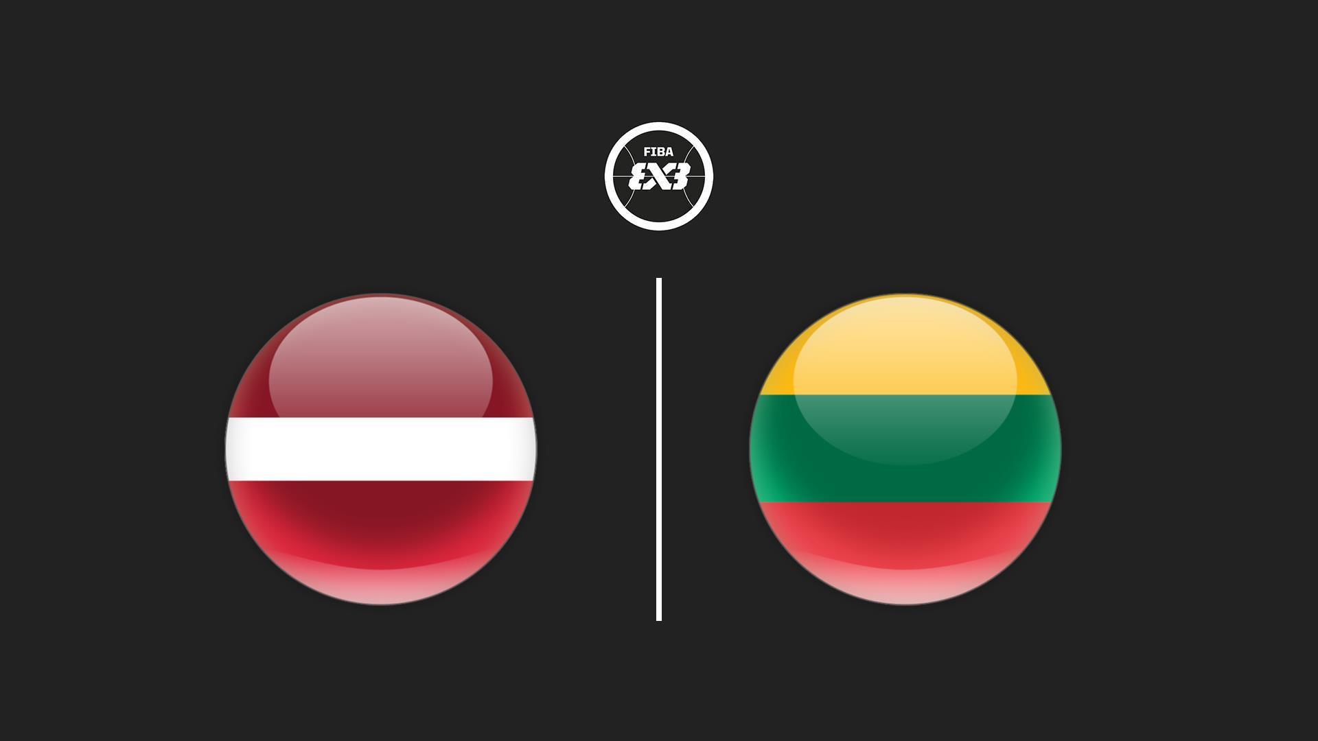 Баскетбол 3х3. Чемпіонат Європи у Данії. Чоловіки. Фінал. Латвія - Литва (basketbol-3h3-chemponat-vropi-u-dan-cholovki-fnal-latvja-litva) Спорт
