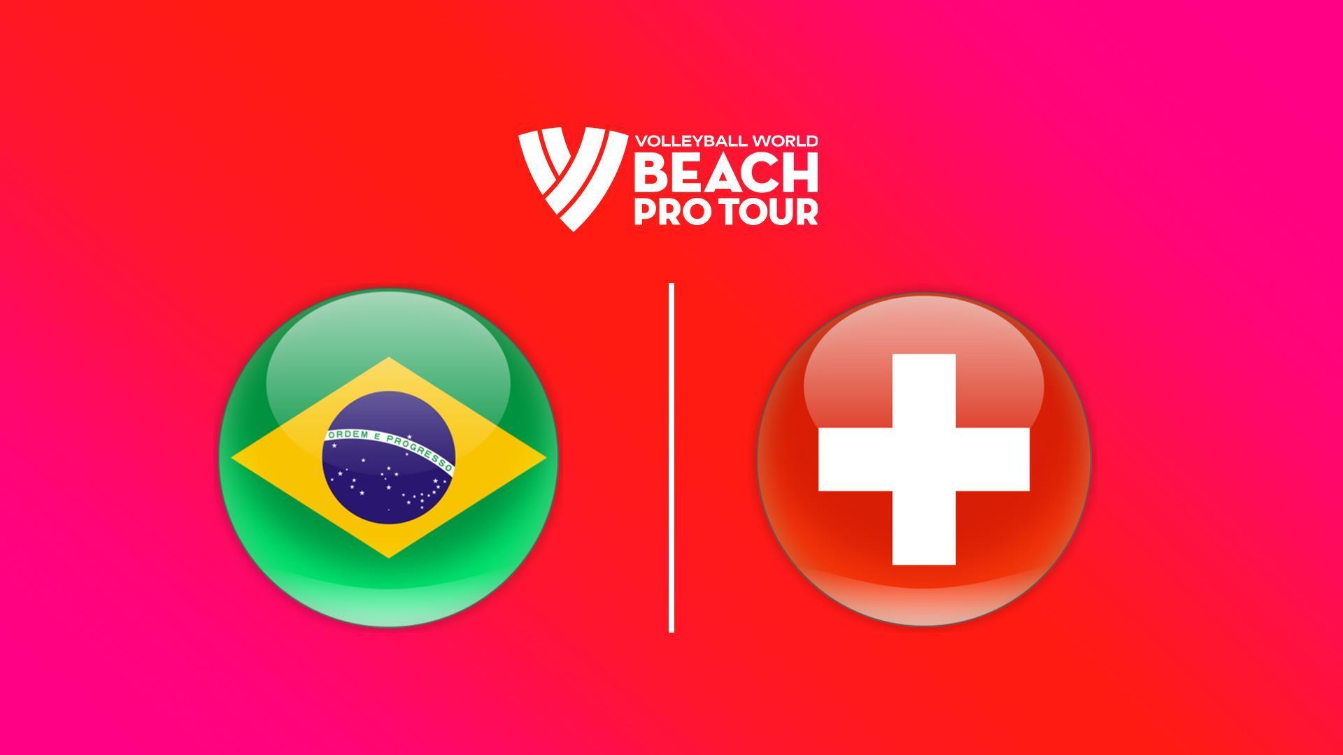 Жағажай волейбол. Pro Tour. Elite16 Hamburg, Бразилия - Швейцария, ерлер (zhaazhaj-volejbol-pro-tour-elite16-hamburg-brazilija-shvejtsarija-erler) Спорт