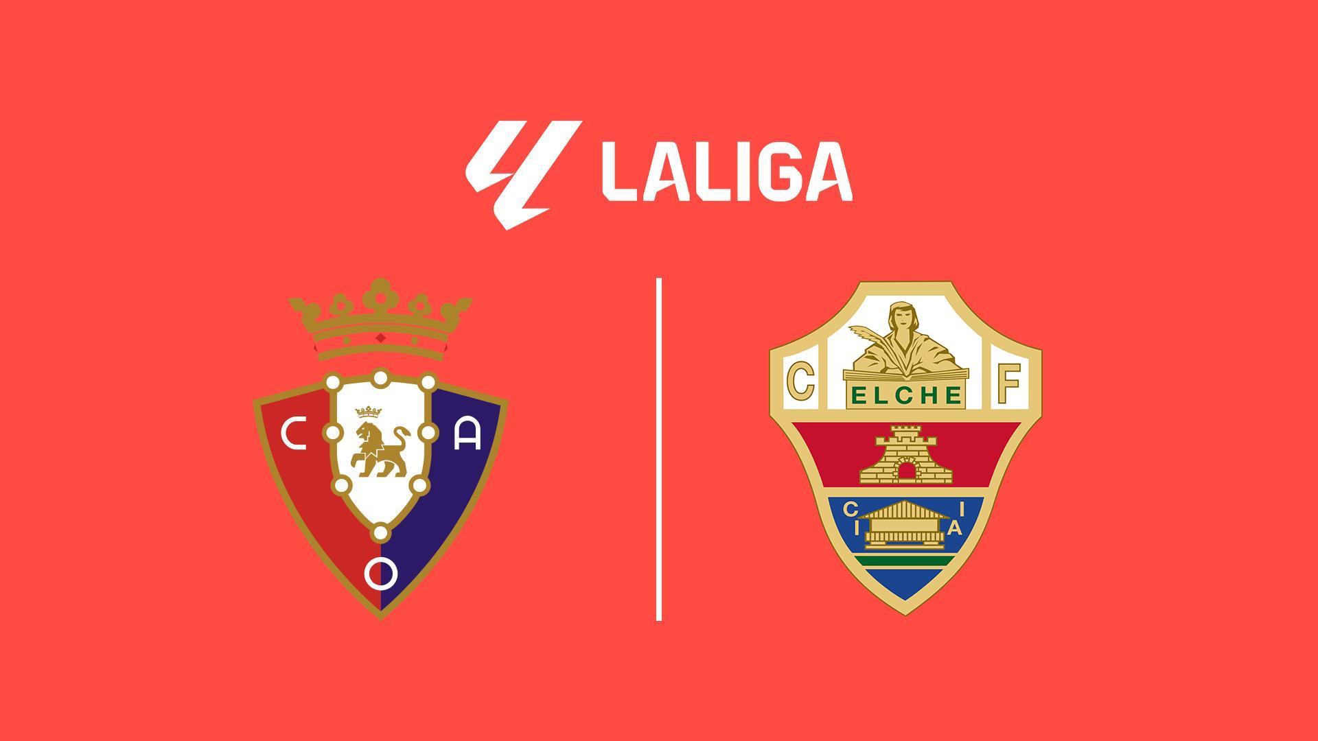 ЛаЛига: Осасуна - Эльче (laliga-osasuna-elche) Спорт