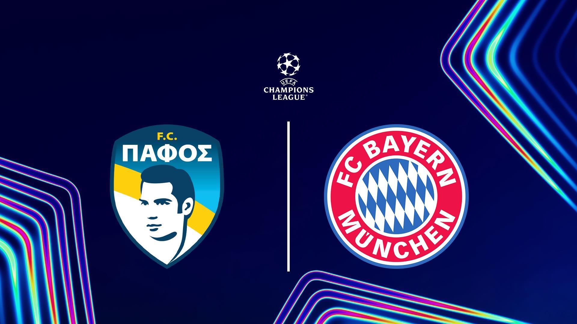 Футбол. УЕФА чемпиондар лигасы, 2 тур, Пафос - Бавария (futbol-uefa-chempiondar-ligasy-2-tur-pafos-bavarija) Спорт