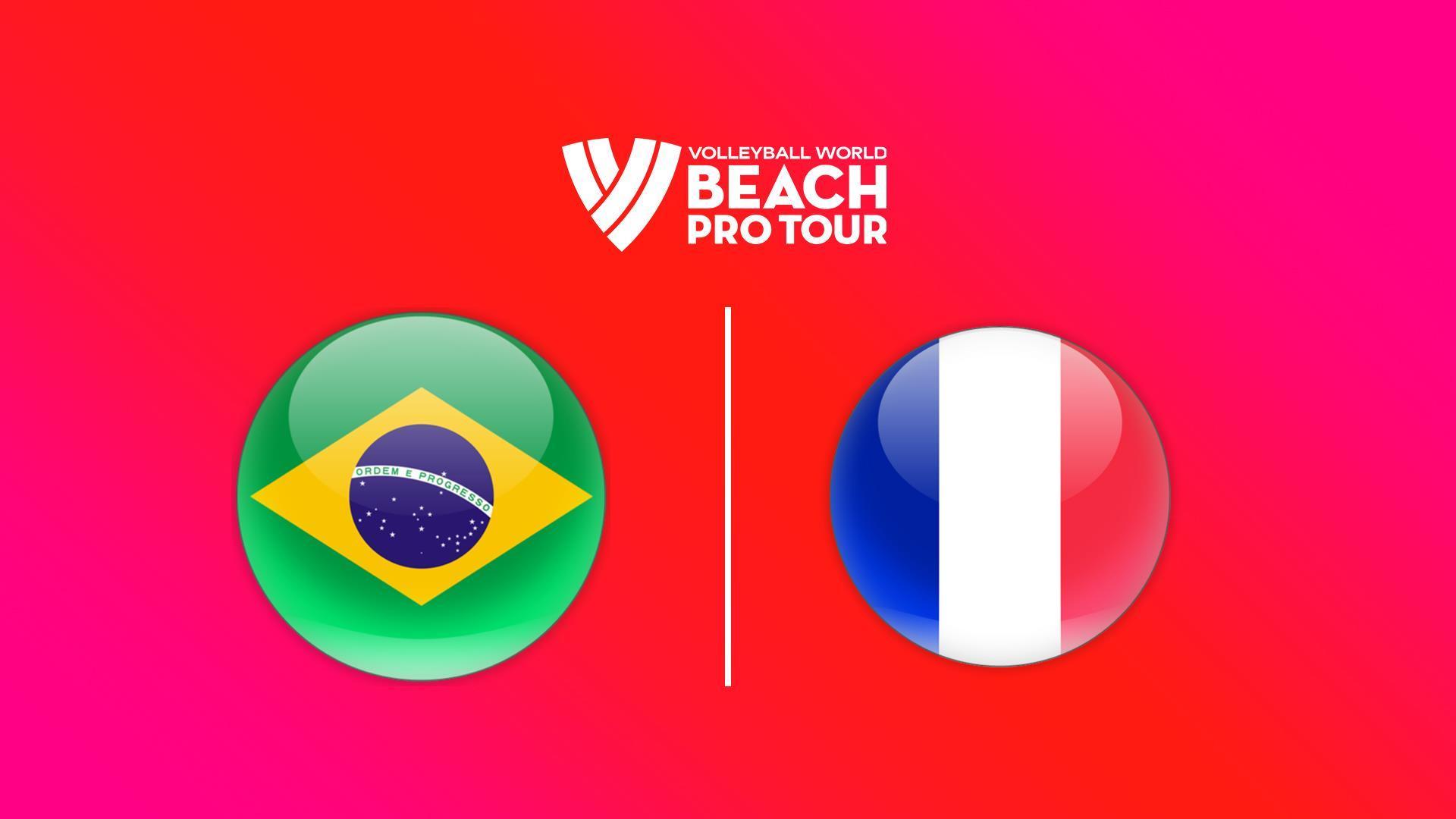 Жағажай волейбол. Pro Tour. Elite16 Joao Pessoa, финал, Бразилия - Франция, ерлер (zhaazhaj-volejbol-pro-tour-elite16-joao-pessoa-final-brazilija-frantsija-erler) Спорт