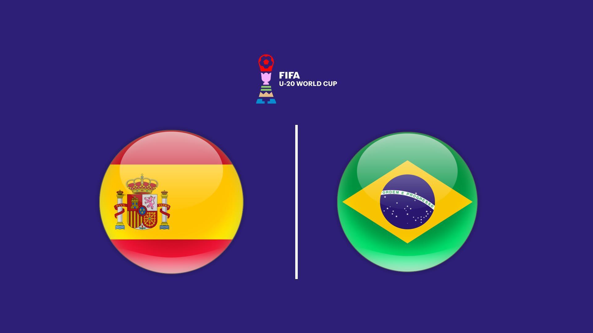 Футбол. U-20. Чемпіонат світу у Чилі. Іспанія - Бразилія (futbol-u-20-chemponat-svtu-u-chil-spanja-brazilja) Спорт