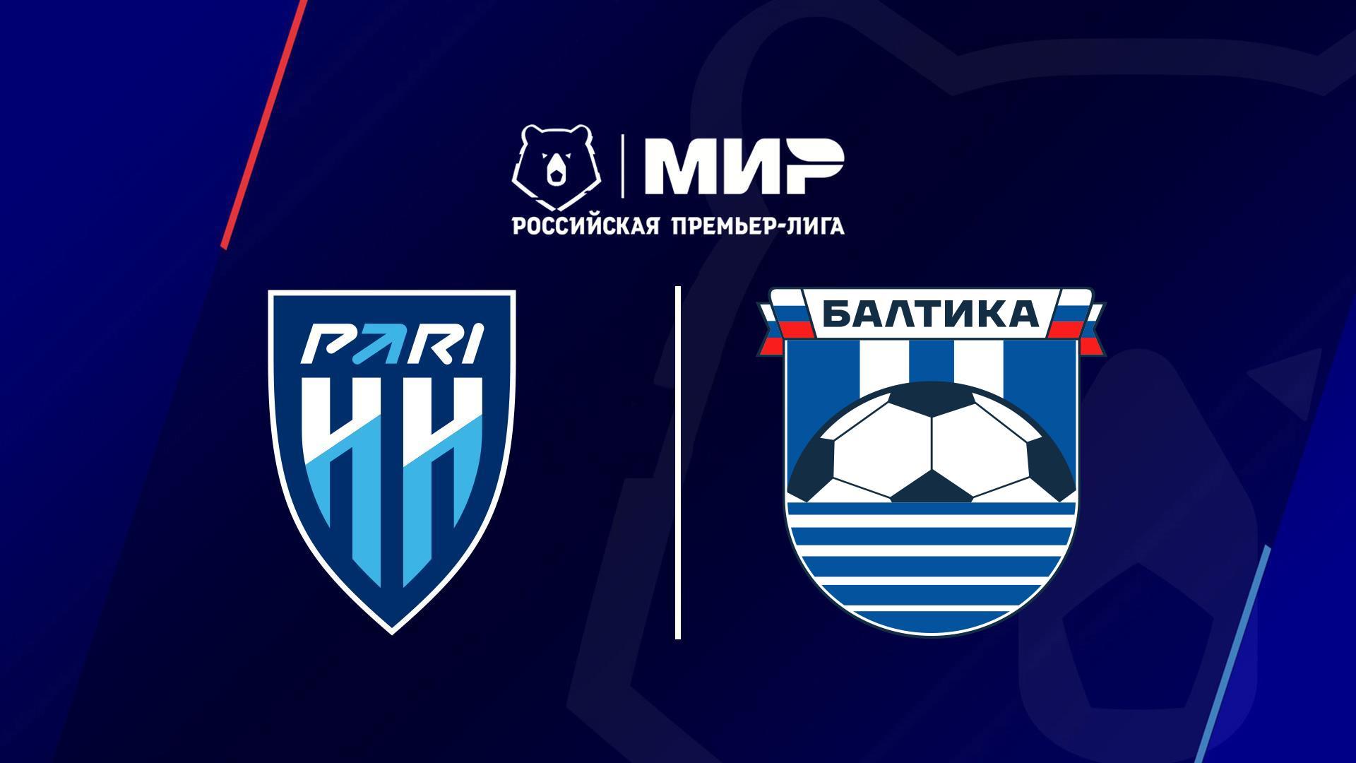 Футбол. РПЛ, 13 тур, Пари НН - Балтика (futbol-rpl-13-tur-pari-nn-baltika) Спорт