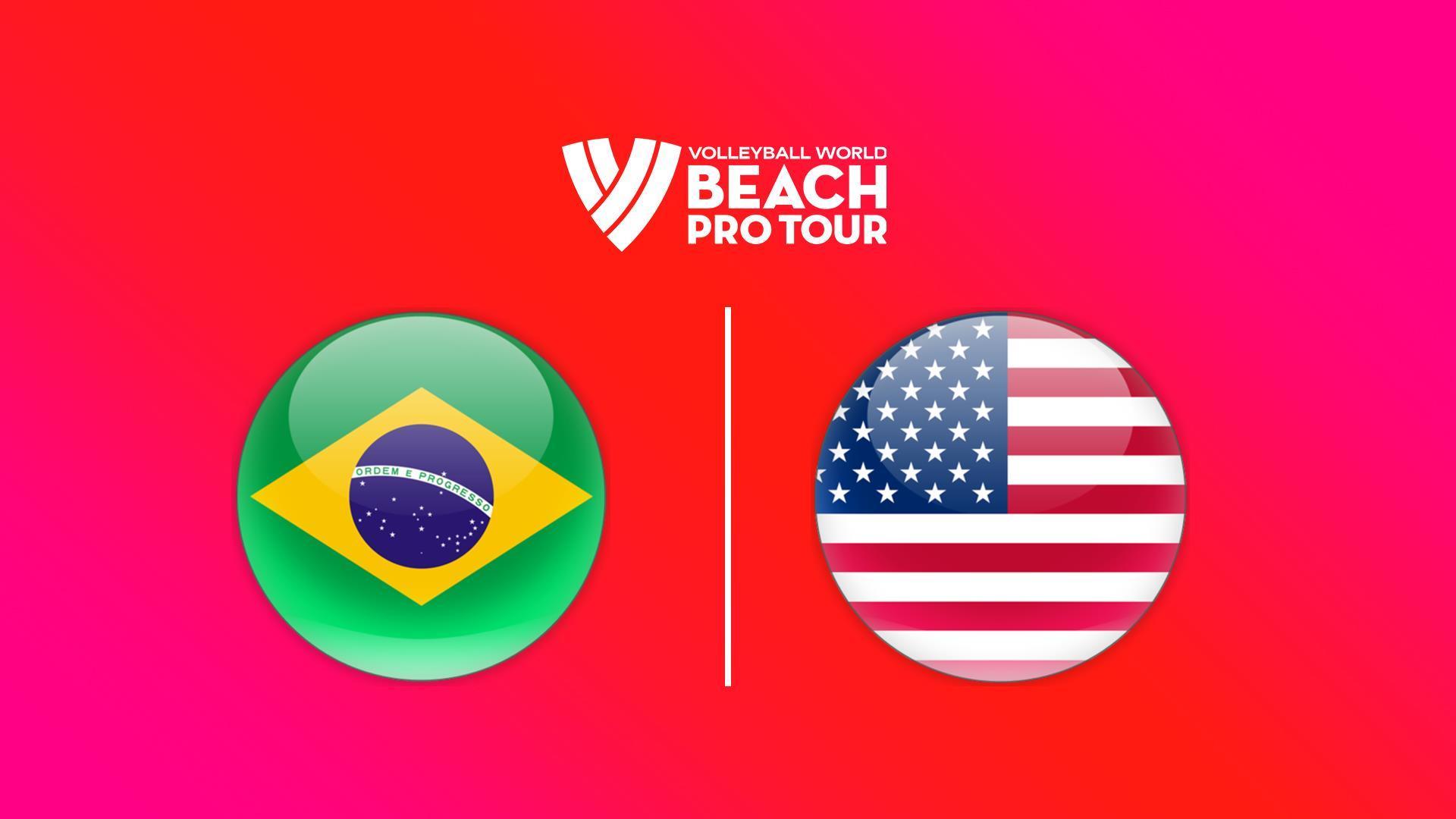 Пляжный волейбол. Pro Tour. Elite16 Joao Pessoa, Бразилия - США, женщины (pljazhnyj-volejbol-pro-tour-elite16-joao-pessoa-brazilija-ssha-zhenschiny) Спорт