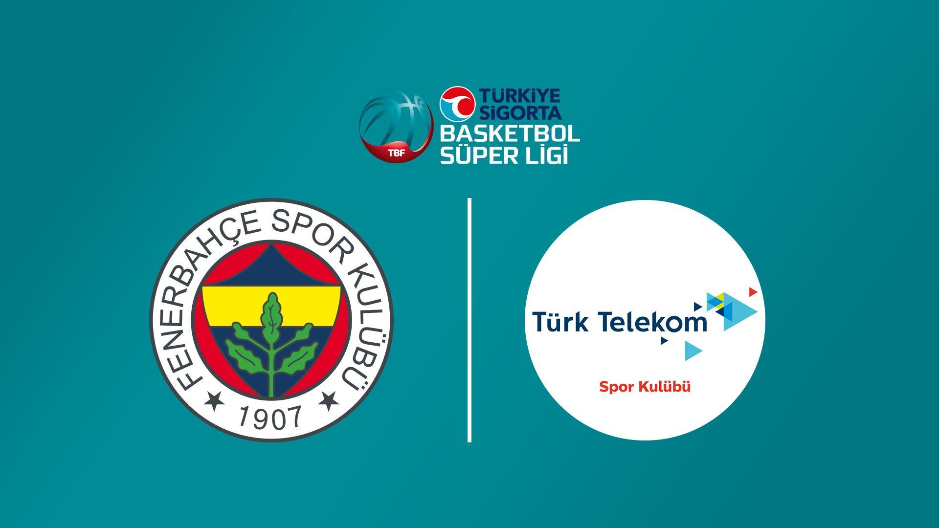 Баскетбол. Чемпионат Турции. Фенербахче - Тюрк Телеком (basketbol-chempionat-turtsii-fenerbahche-tjurk-telekom) Спорт