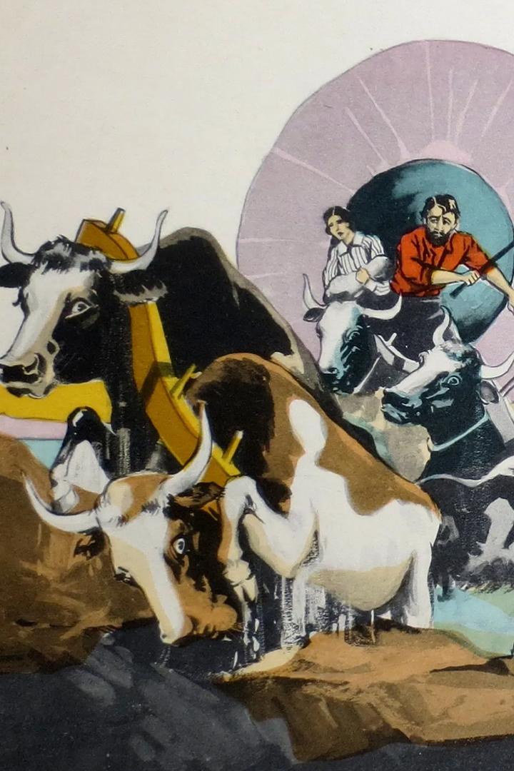 Крытый фургон (krytyj-furgon) Фильм 1923