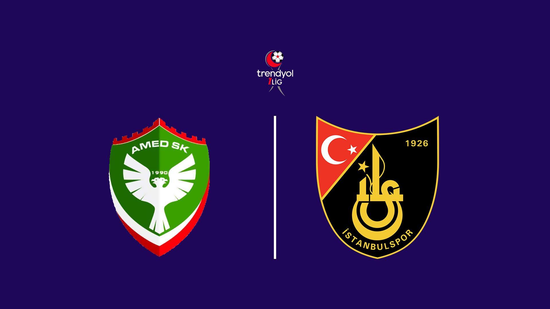 Trendyol 1. Lig futbol karşilaşmasi 11. Hafta Amed sportif Faaliyetler - İstanbulspor A.Ş (trendyol-1-lig-futbol-karilamasi-11-hafta-amed-sportif-faaliyetler-istanbulspor-a) Спорт