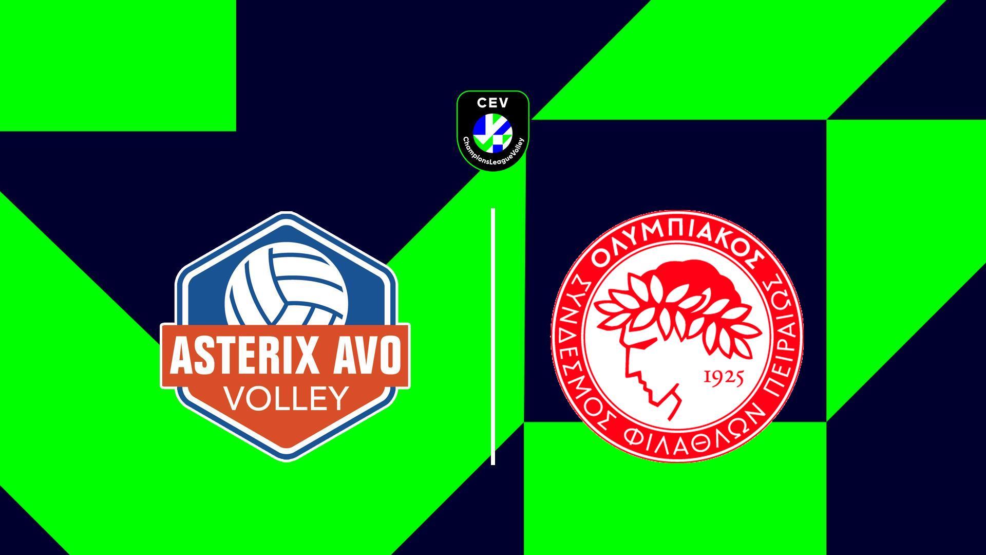 Волейбол. Лига Чемпионов. Женщины. Квалификация. Астерикс Аво (Бельгия) - Олимпиакос (Греция) (volejbol-liga-chempionov-zhenschiny-kvalifikatsija-asteriks-avo-belgija-olimpiakos-gretsija) Спорт