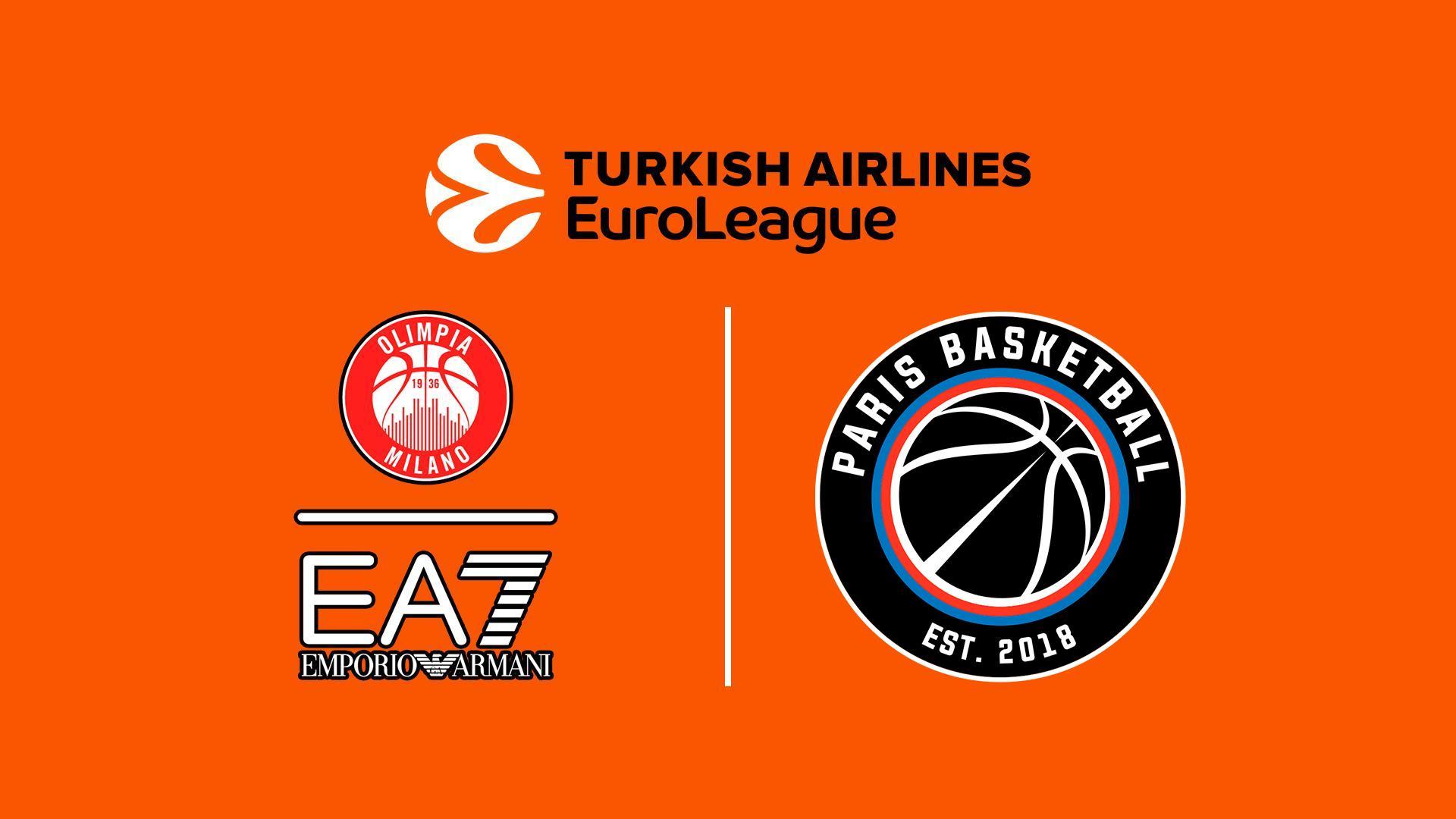 Баскетбол. Евролига, 8 тур, Олимпия - Париж (basketbol-evroliga-8-tur-olimpija-parizh) Спорт