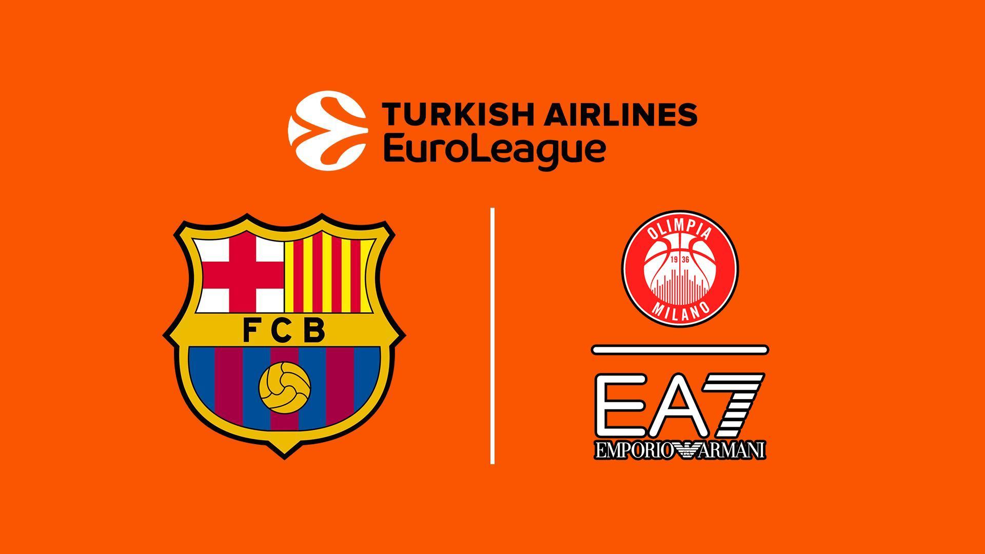 Баскетбол. Евролига. Барселона - Олимпия Милан (basketbol-evroliga-barselona-olimpija-milan) Спорт