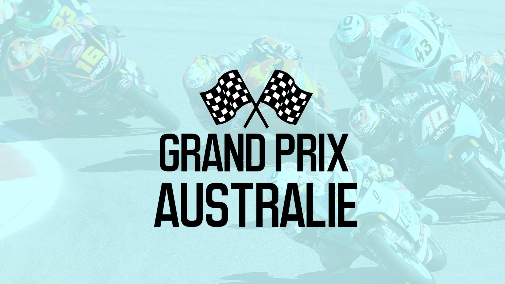 Мотоспорт. Гран - при Австралии. Гонка Мoто 3 (motosport-gran-pri-avstralii-gonka-moto-3) Спорт