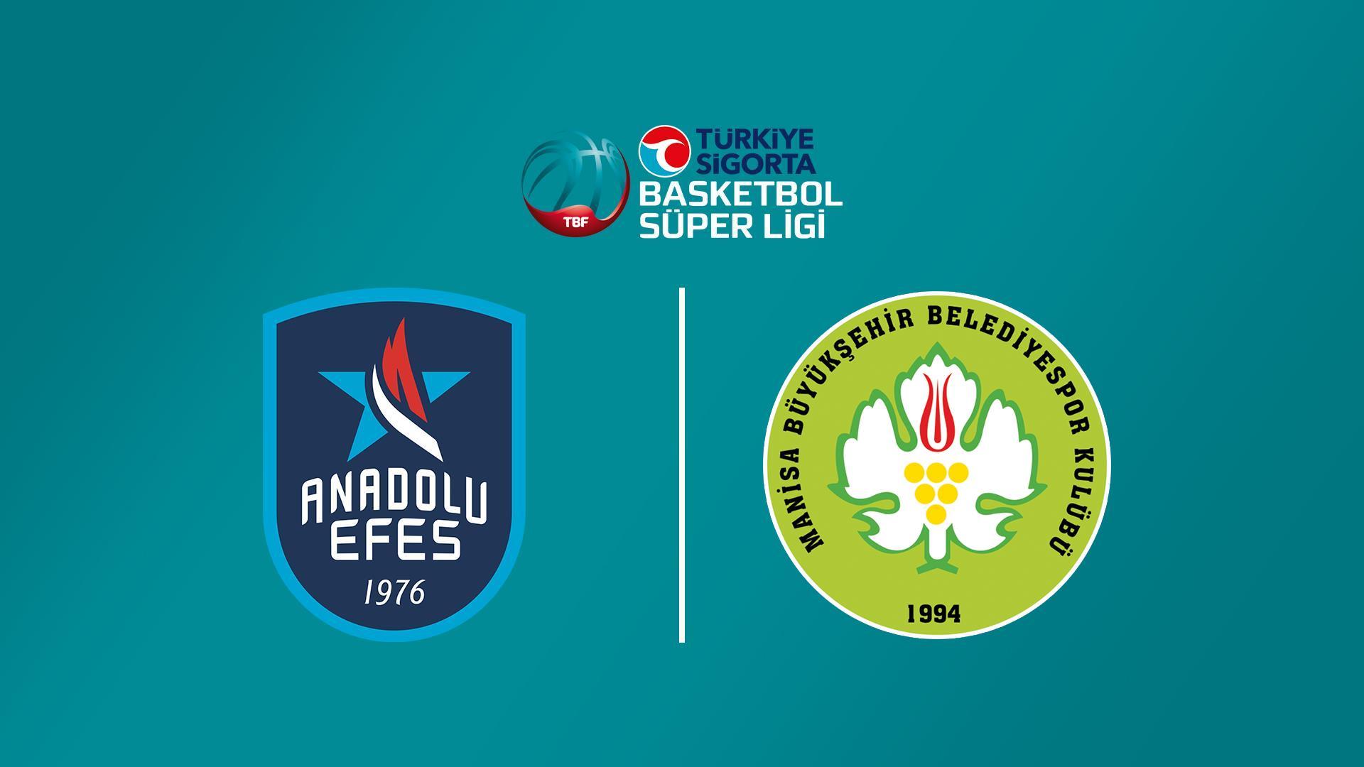 Баскетбол. Чемпионат Турции. Анадолу Эфес - Маниса (basketbol-chempionat-turtsii-anadolu-efes-manisa) Спорт