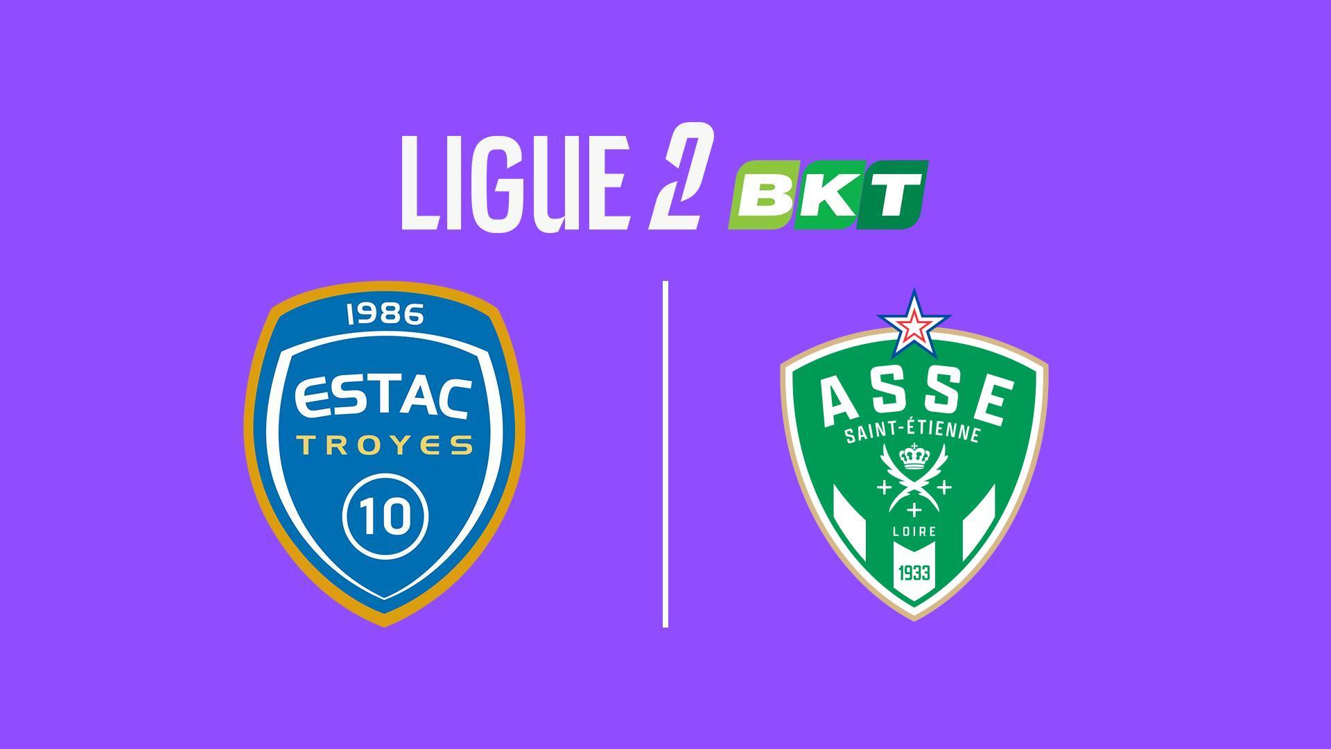 «Труа» - «Сент-Этьен». Футбол. Лига 2 (trua-sent-eten-futbol-liga-2) Спорт