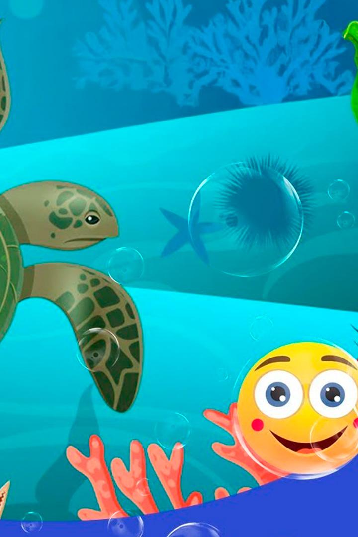 Кто живёт под водой? (kto-zhivet-pod-vodoj) Познавательное