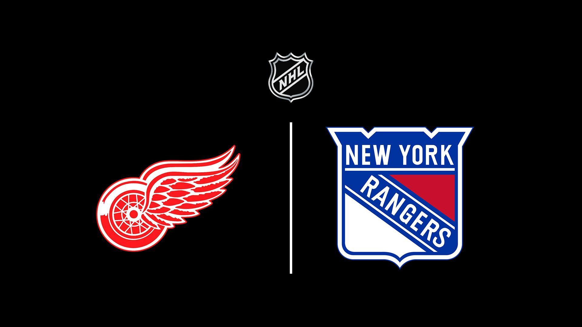 Хоккей. NHL. Детройт Ред Уингз - Нью-Йорк Рейнджерз (hokkej-nhl-detrojt-red-uingz-nju-jork-rejndzherz) Спорт