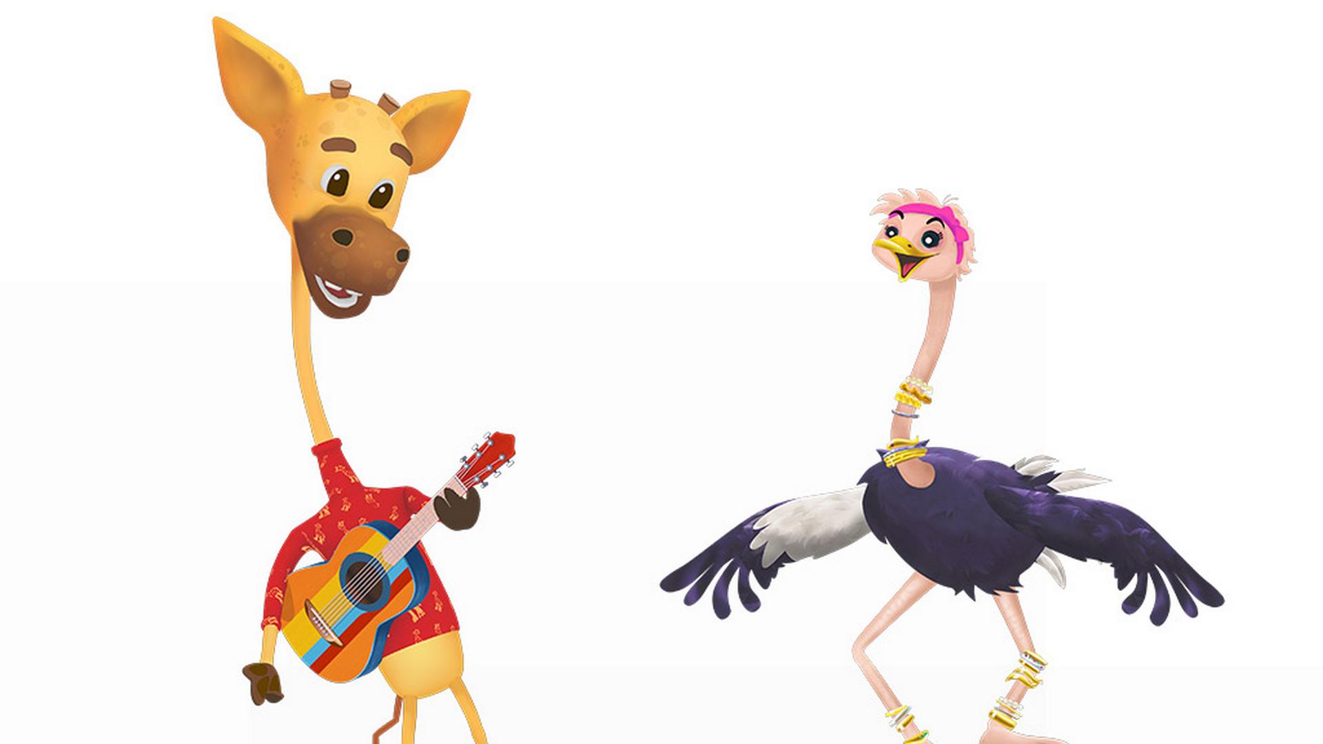 Жираф Раффа (zhiraf-raffa) Мультсериал 2017