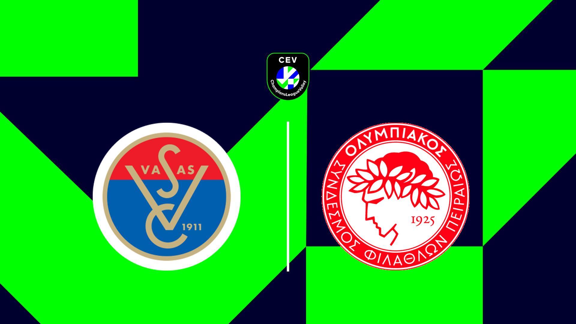 Волейбол. Лига Чемпионов. Женщины. Квалификация. Вашаш (Венгрия) - Олимпиакос (Греция) (volejbol-liga-chempionov-zhenschiny-kvalifikatsija-vashash-vengrija-olimpiakos-gretsija) Спорт