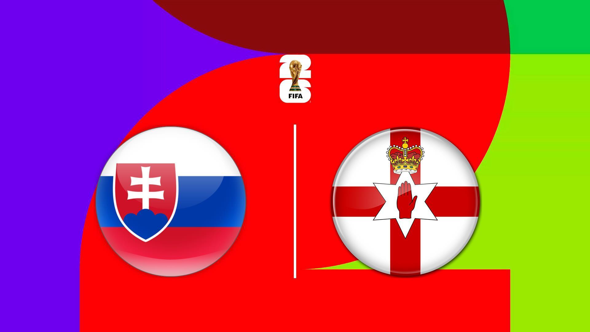 Футбол. Әлем чемпионаты-2026 іріктеу турнирі. Словакия - Солтүстік Ирландия (futbol-lem-chempionaty-2026-rkteu-turnir-slovakija-soltstk-irlandija) Спорт