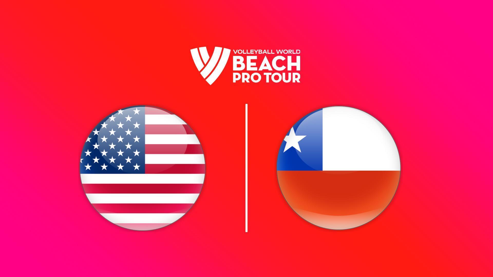 Жағажай волейбол. Pro Tour. Elite16 Newport Beach, АҚШ - Чили, ерлер (zhaazhaj-volejbol-pro-tour-elite16-newport-beach-ash-chili-erler) Спорт