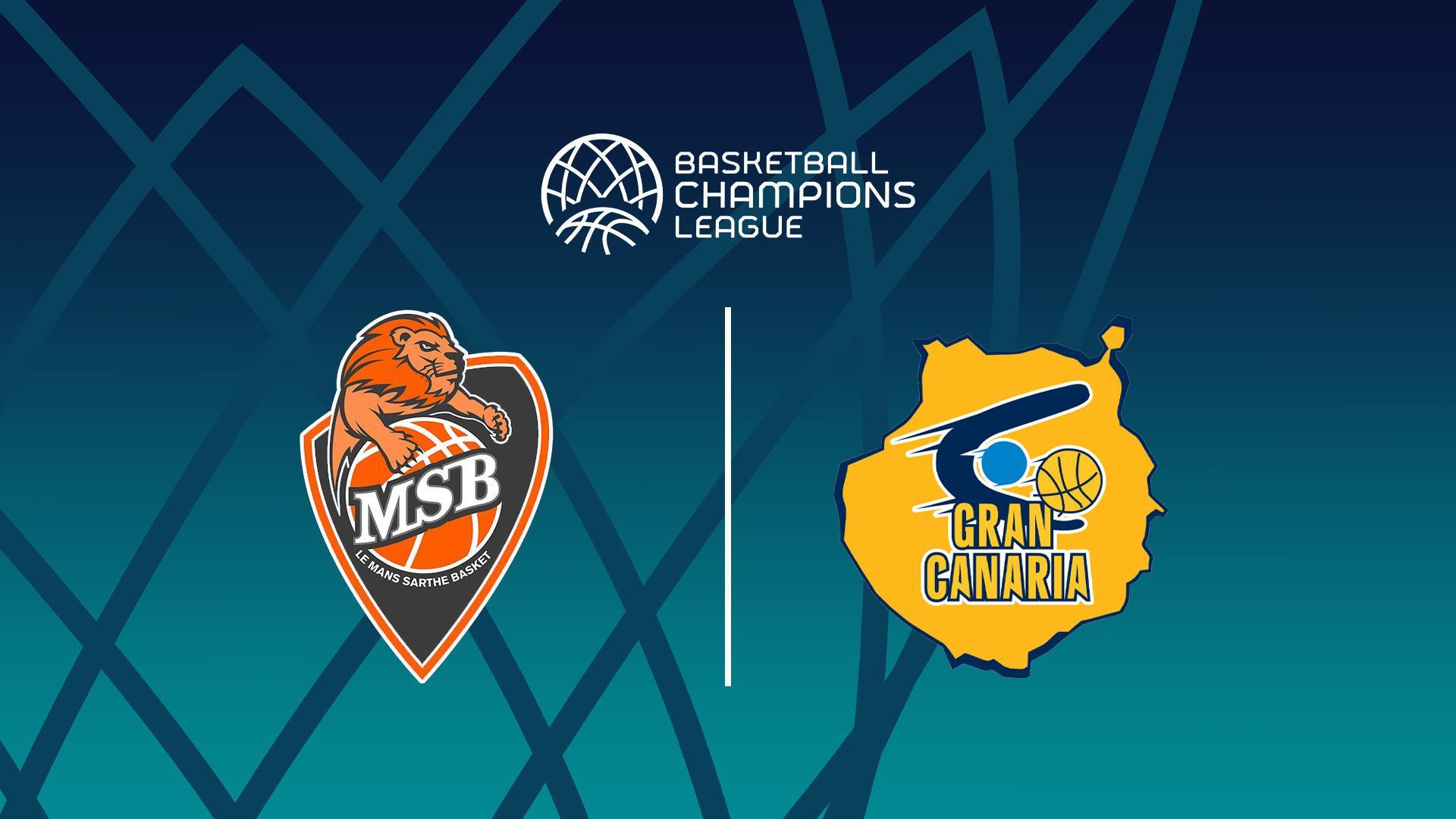 Баскетбол. Лига Чемпионов. Ле-Ман (Франция) - Гран Канария (Испания) (basketbol-liga-chempionov-le-man-frantsija-gran-kanarija-ispanija) Спорт