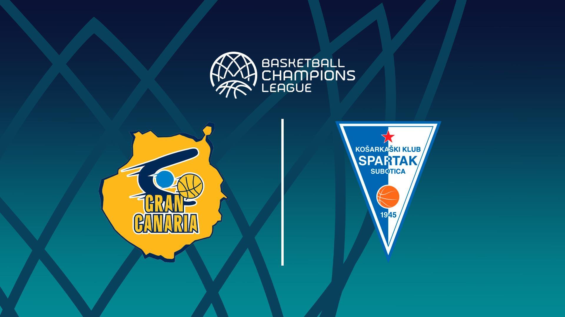 Баскетбол. Лига Чемпионов. Гран Канария (Испания) - Спартак Суботица (Сербия) (basketbol-liga-chempionov-gran-kanarija-ispanija-spartak-subotitsa-serbija) Спорт