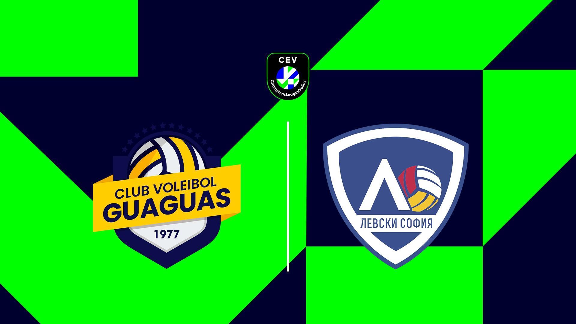 Волейбол. Лига Чемпионов. Мужчины. Квалификация. Гуагуас (Испания) - Левски (Болгария) (volejbol-liga-chempionov-muzhchiny-kvalifikatsija-guaguas-ispanija-levski-bolgarija) Спорт