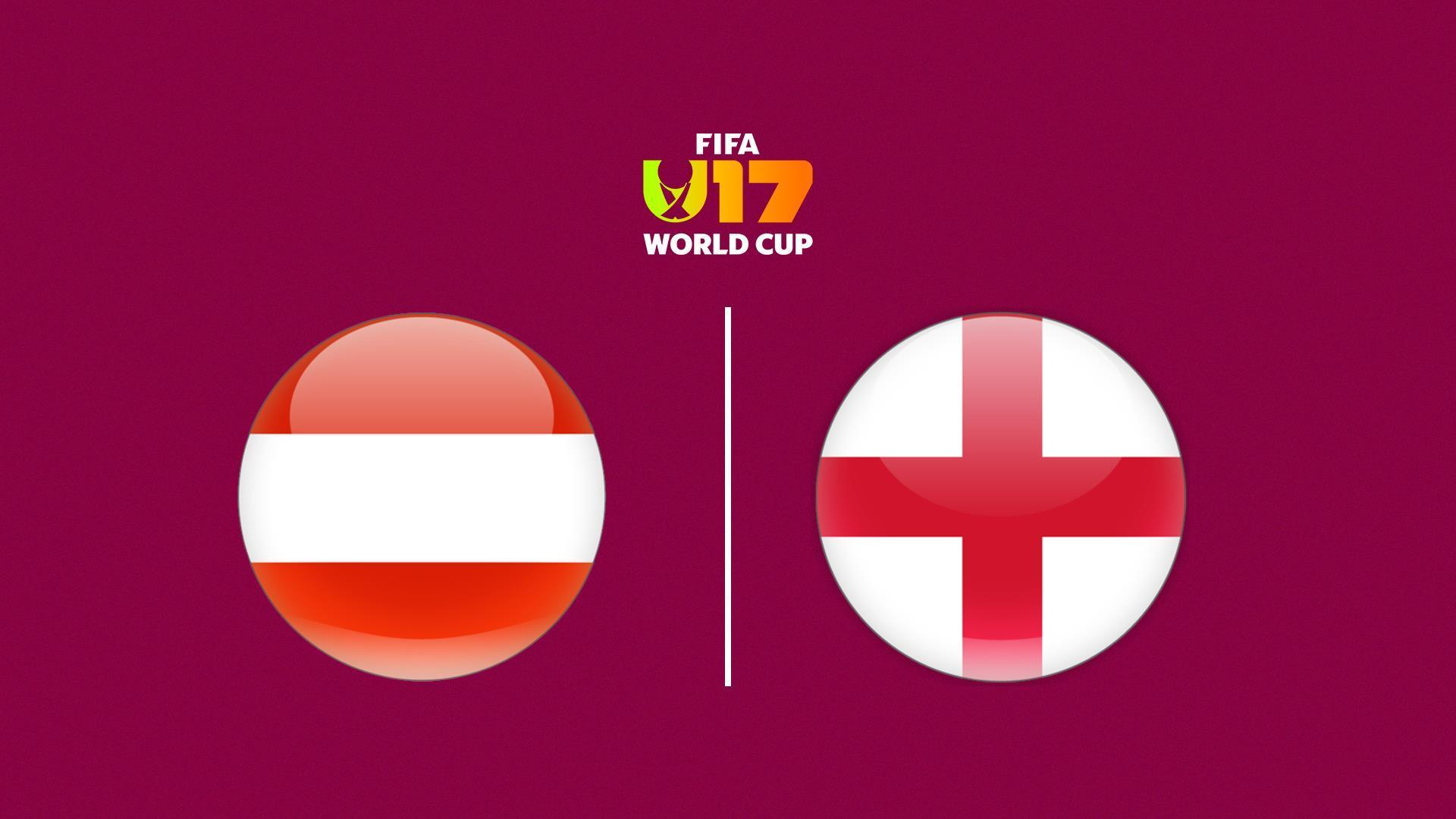 Чемпионат мира среди юношей (U-17). 1/8 финала. Австрия - Англия. Трансляция из Катара (chempionat-mira-sredi-junoshej-u-17-18-finala-avstrija-anglija-transljatsija-iz-katara) Спорт