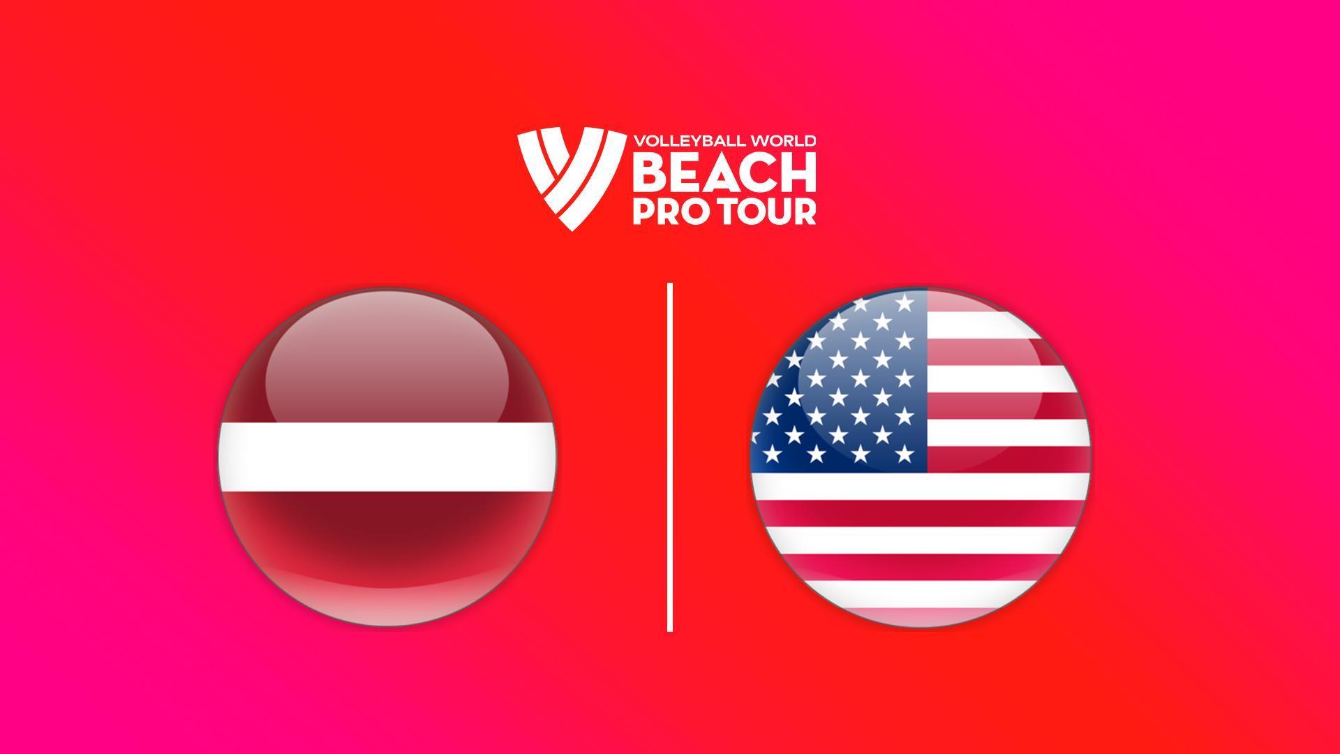 Жағажай волейбол. Pro Tour. Elite16 Newport Beach, Латвия - АҚШ, ерлер (zhaazhaj-volejbol-pro-tour-elite16-newport-beach-latvija-ash-erler) Спорт