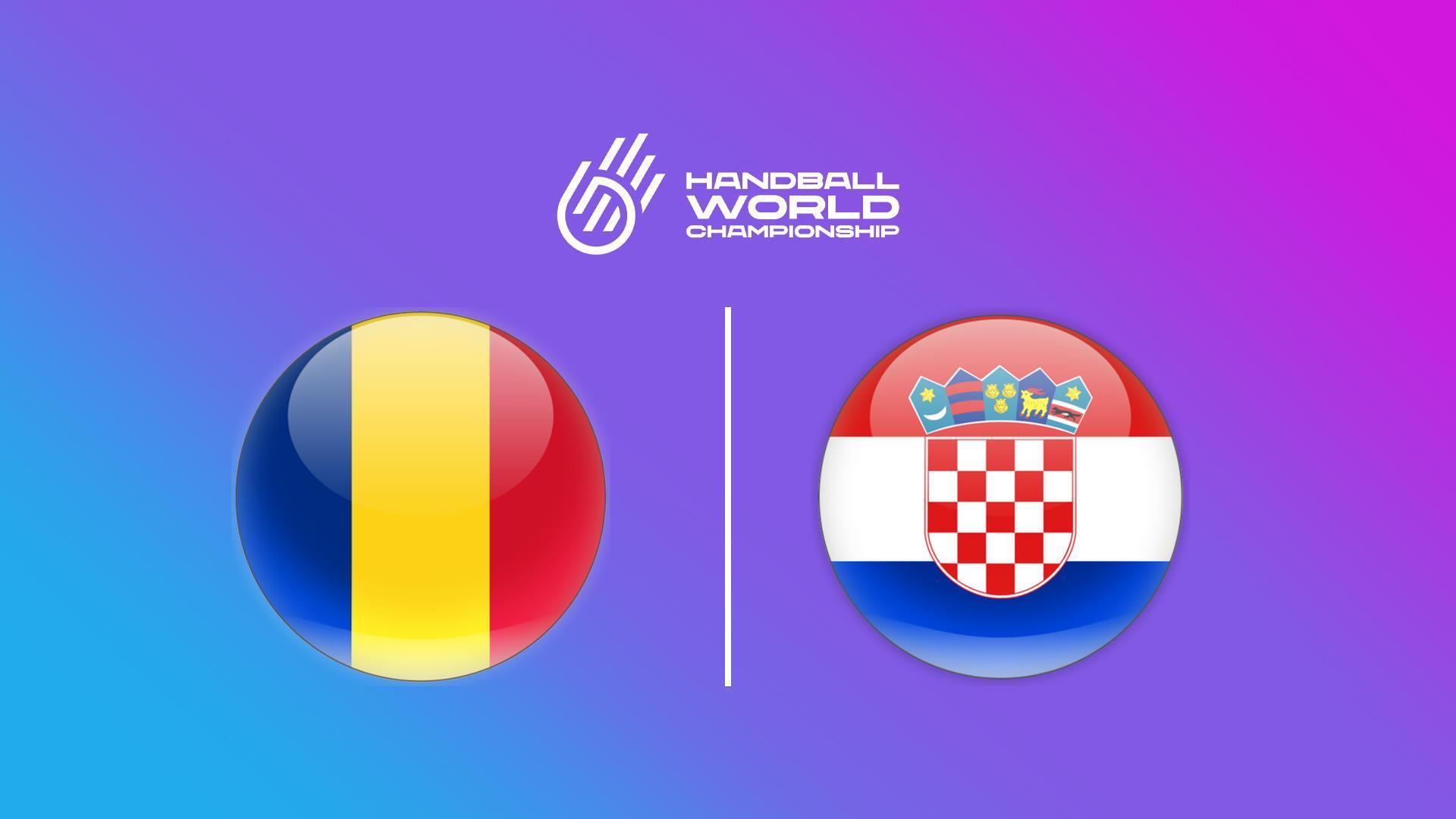 Гандбол. 2025 World Women's Handball Championship. Румыния - Хорватия (gandbol-2025-world-womens-handball-championship-rumynija-horvatija) Спорт