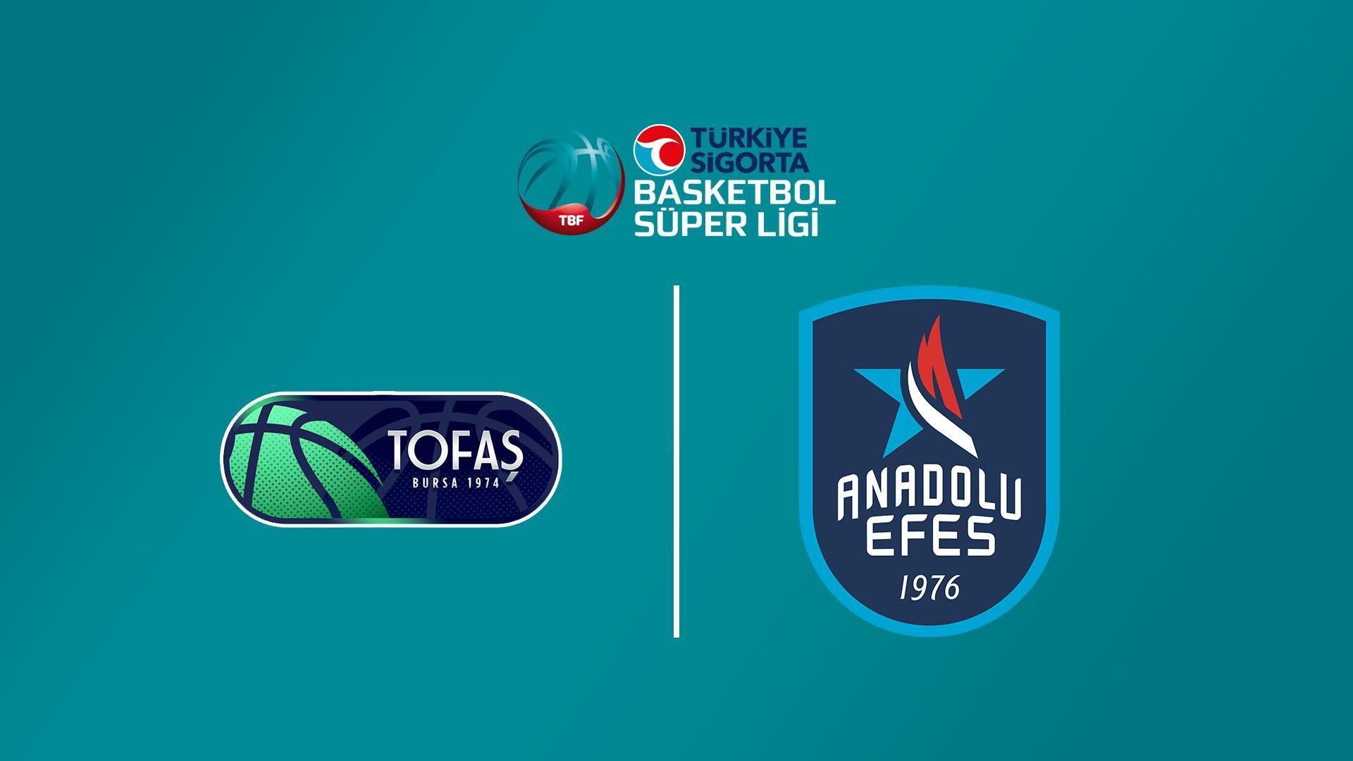 Баскетбол. Чемпионат Турции. Тофаш - Анадолу Эфес (basketbol-chempionat-turtsii-tofash-anadolu-efes) Спорт