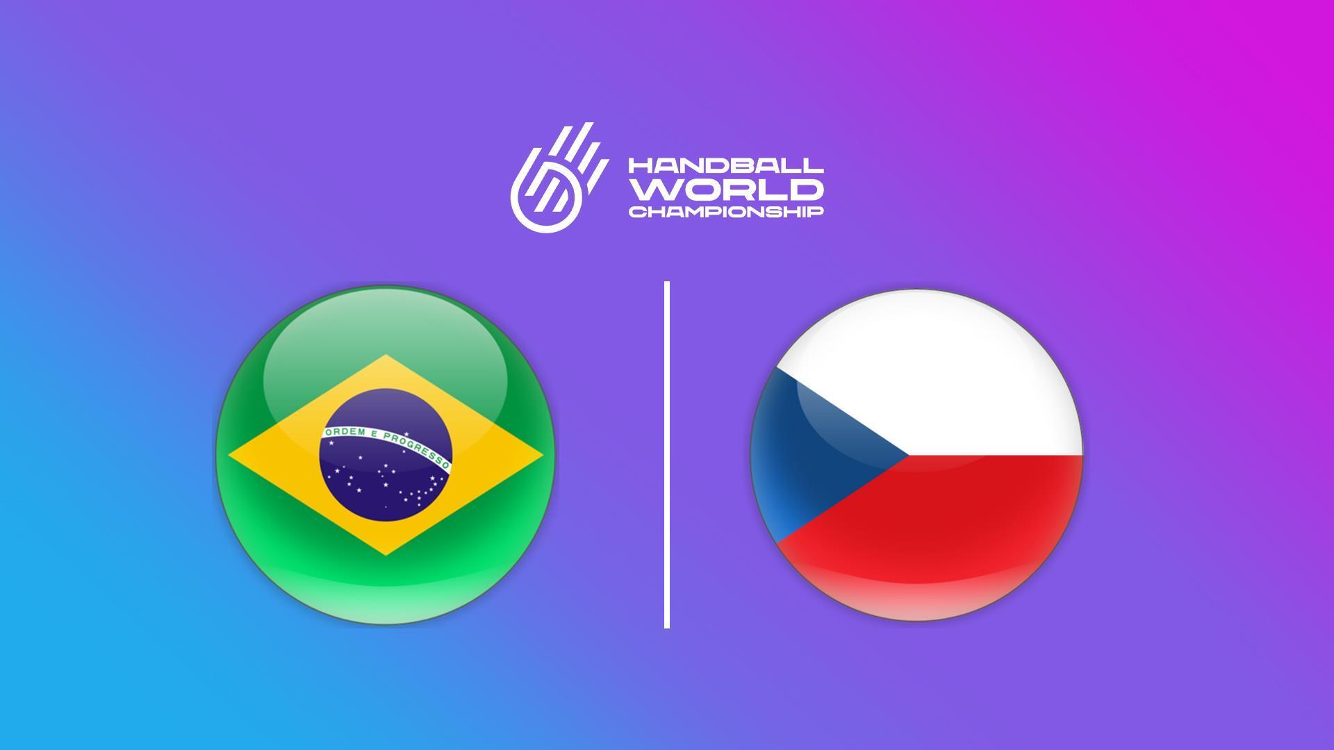 Гандбол. 2025 World Women's Handball Championship. Бразилия – Чехия (gandbol-2025-world-womens-handball-championship-brazilija-chehija) Спорт