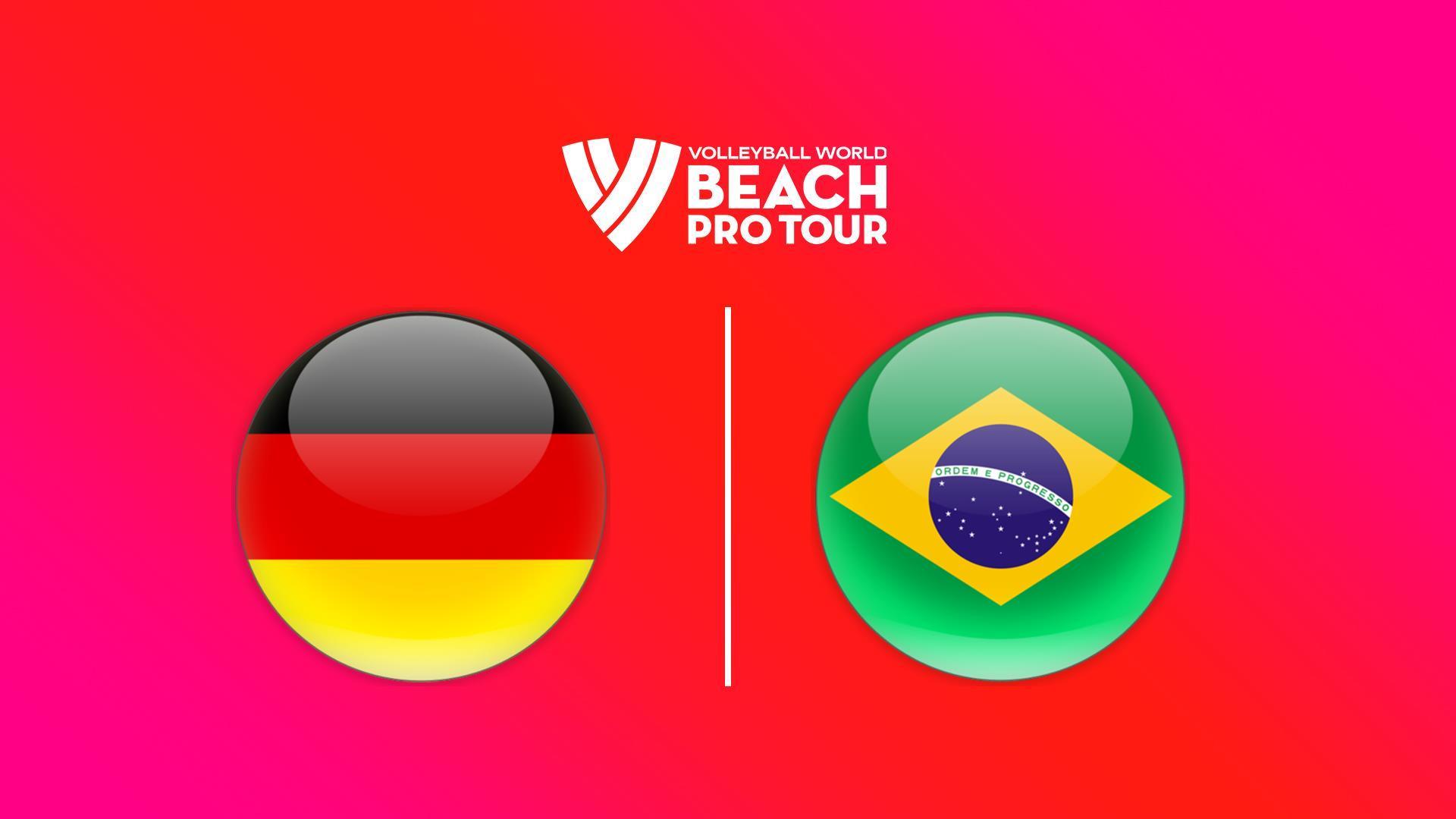 Жағажай волейбол. Pro Tour. Elitе 16 Cape Town, Германия - Бразилия, ерлер (zhaazhaj-volejbol-pro-tour-elite-16-cape-town-germanija-brazilija-erler) Спорт